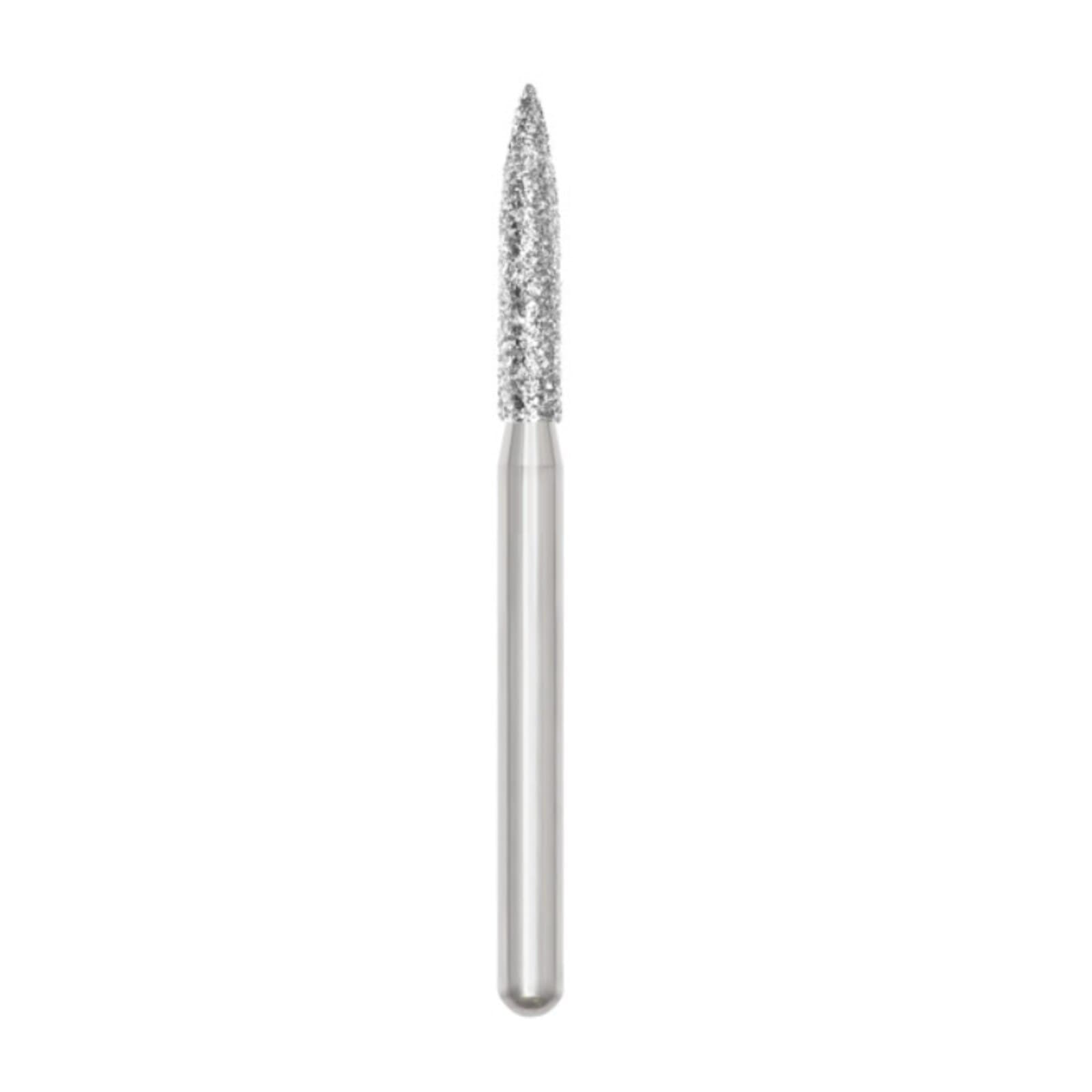 SS White Revelation Diamond Bur 862-016M, Friction Grip, Medium Flame, 5/Pk thumbnail 2