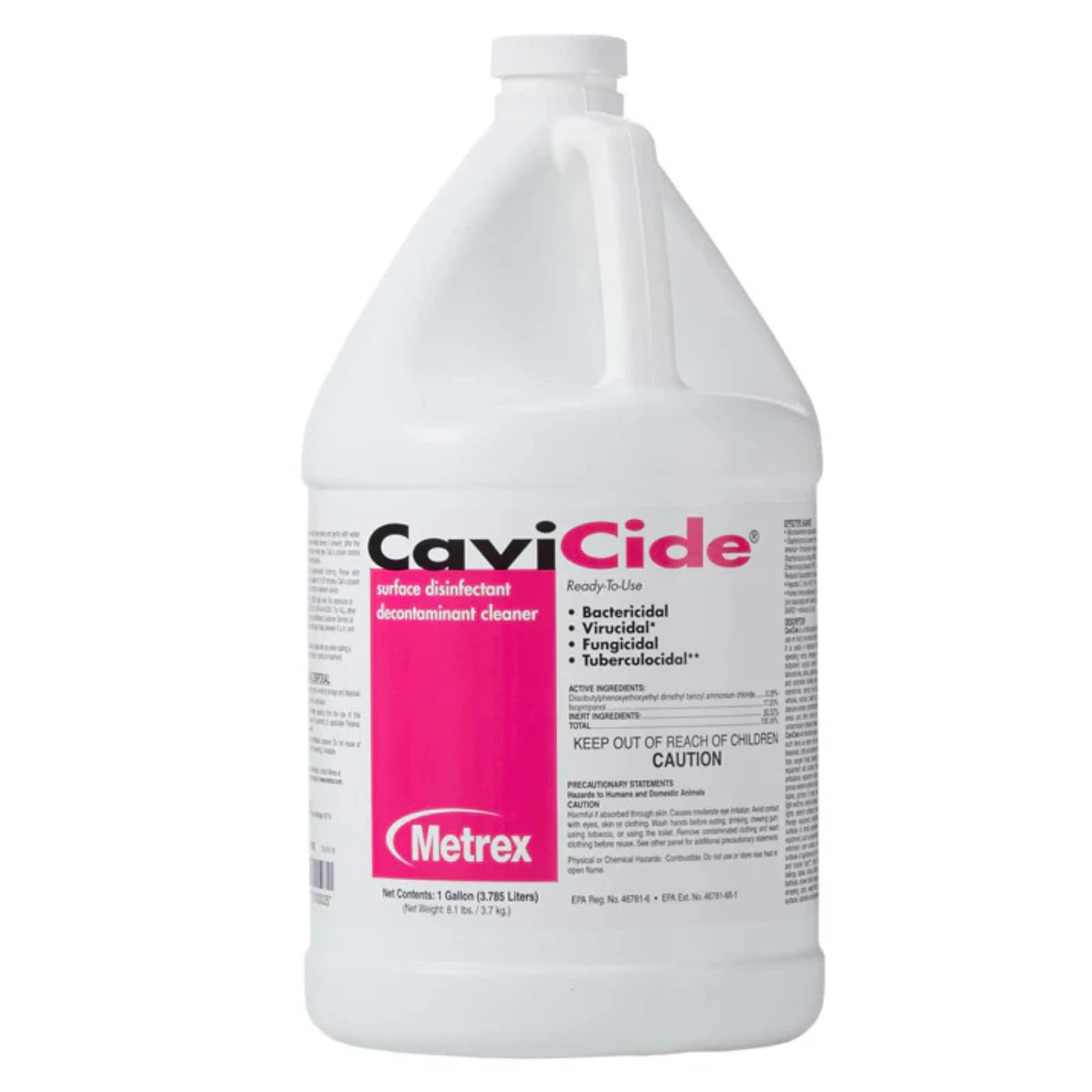 Metrex CaviCide Surface Disinfectant, Ready-to-Use, 1 Gallon Bottle thumbnail 10