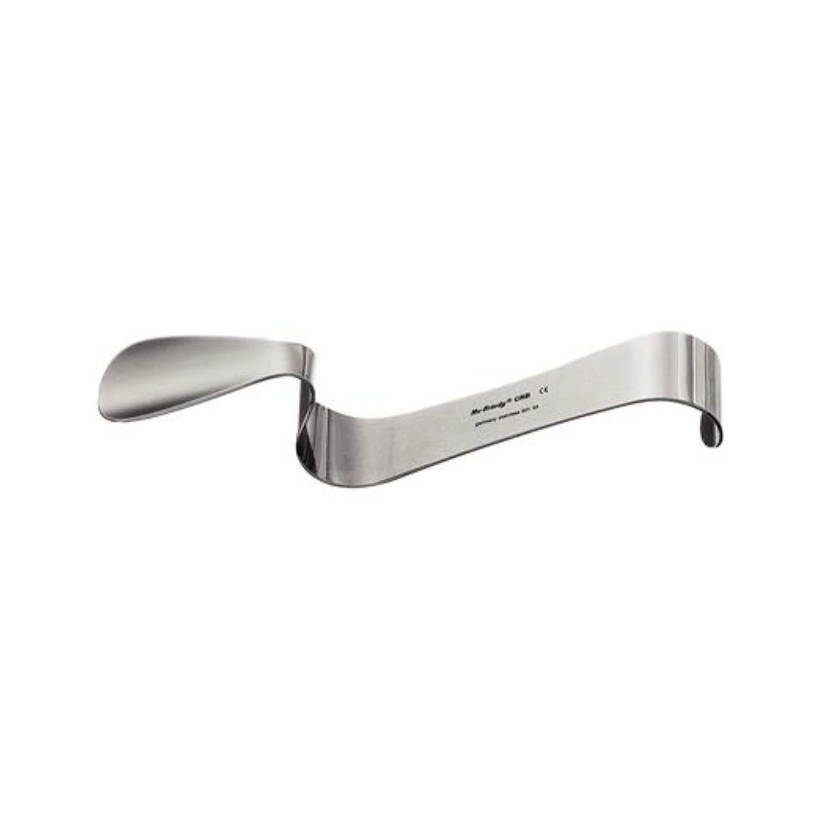 Hu-Friedy Bishop Cheek Retractor, Silver, Surgical Grade Stainless Steel, 5.3" thumbnail 3