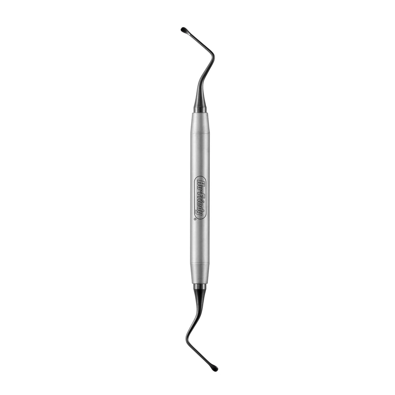 Hu-Friedy #85 Lucas Double End Surgical Curette with #6 Satin Steel Handle thumbnail 2