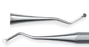 Premier Dental Excavator OCT DE #127/128, Double-Ended, Octagonal Handle, 1003463 thumbnail 2
