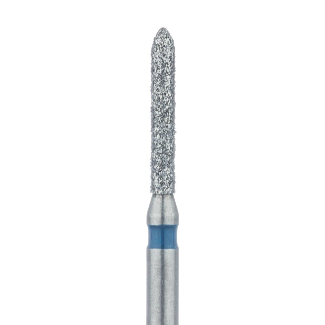 Meisinger 868H-012-FG Super Coarse Diamond Bur, Torpedo/Cylinder, Bevel End, Friction Grip, 1.2 mm Head Diameter, 8.0 mm Head Length, 5/Pkg thumbnail 3