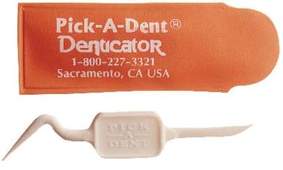Denticator Pick-A-Dent Interdental Cleaner, Double-Ended Plastic Toothpick, Travel Pouch, 144/Box, 621714 thumbnail 3