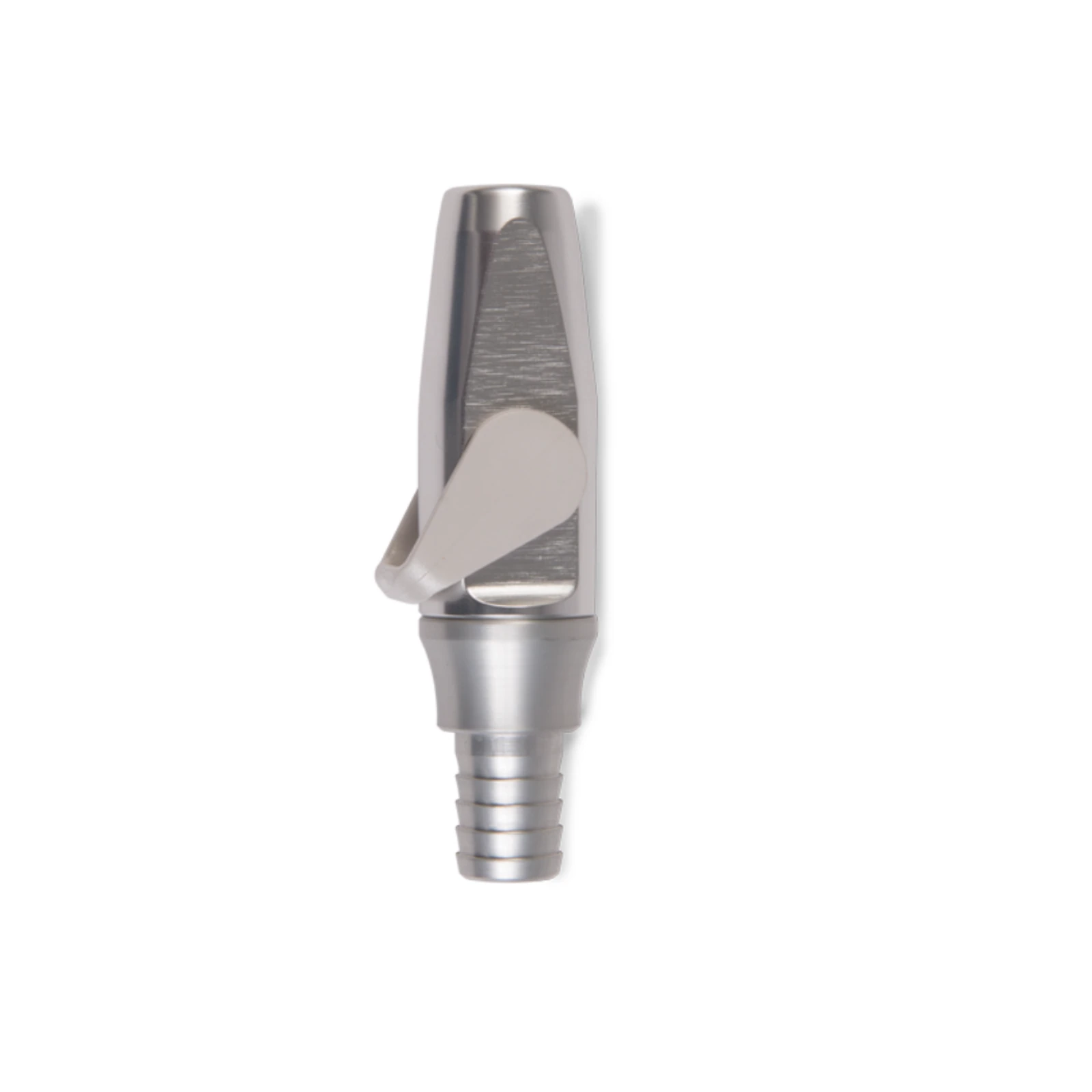 Hager Bull Frog Standard HVE Handpiece, Short, Aluminum, with 1/2" Swivel Tubing Adapter, 1/Pk, B11105 thumbnail 3