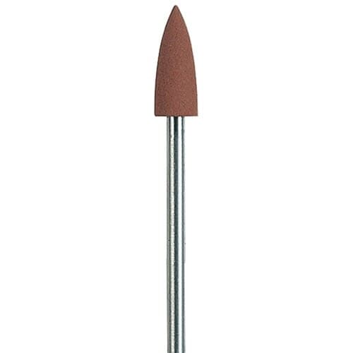 NTI Silicone Polisher, Brown, Flame Shape, HP Shank, 10/Pkg, P0044 thumbnail 3