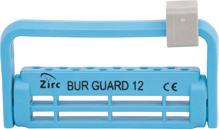 Zirc Steri-Bur Guard, 12-Hole, Neon Blue, 50Z406N thumbnail 7
