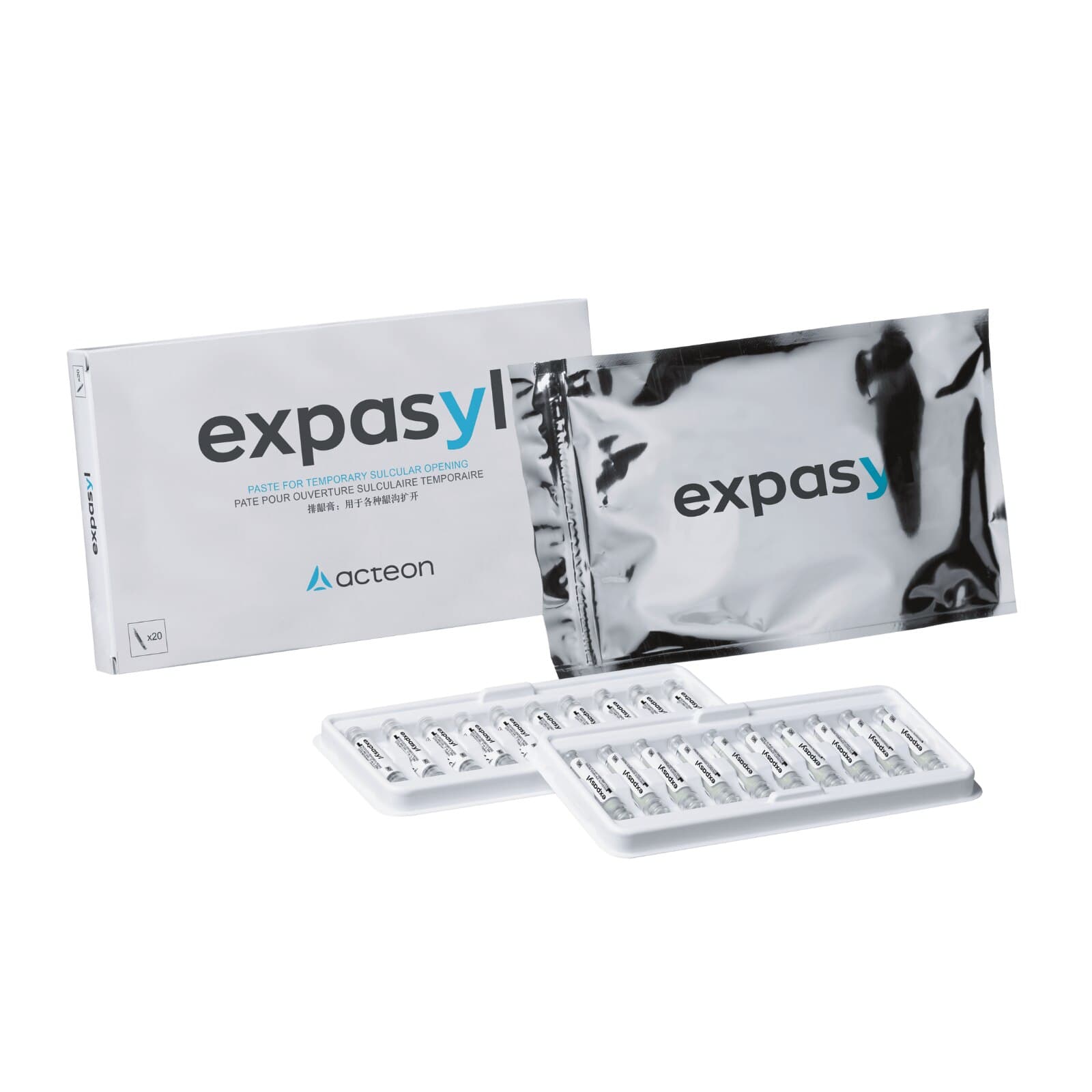 Expasyl Gingival Retraction Paste, Strawberry Flavor, 1 g Capsules, 20/Pkg, Refill, 261001 thumbnail 7