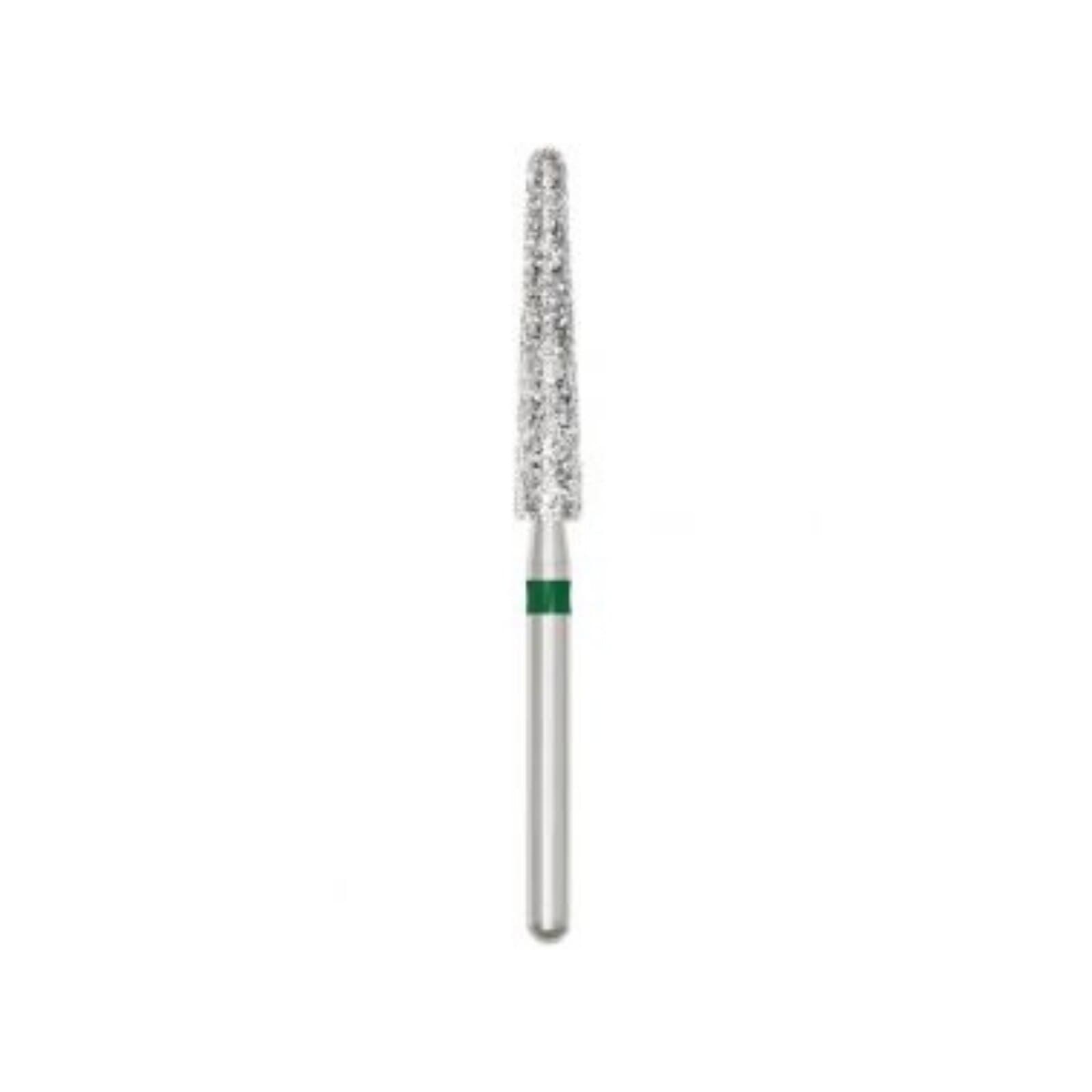 SS White Revelation Diamond Bur, Friction Grip, Coarse, Long Round End Taper, 850L-024C, 5/Pack thumbnail 2