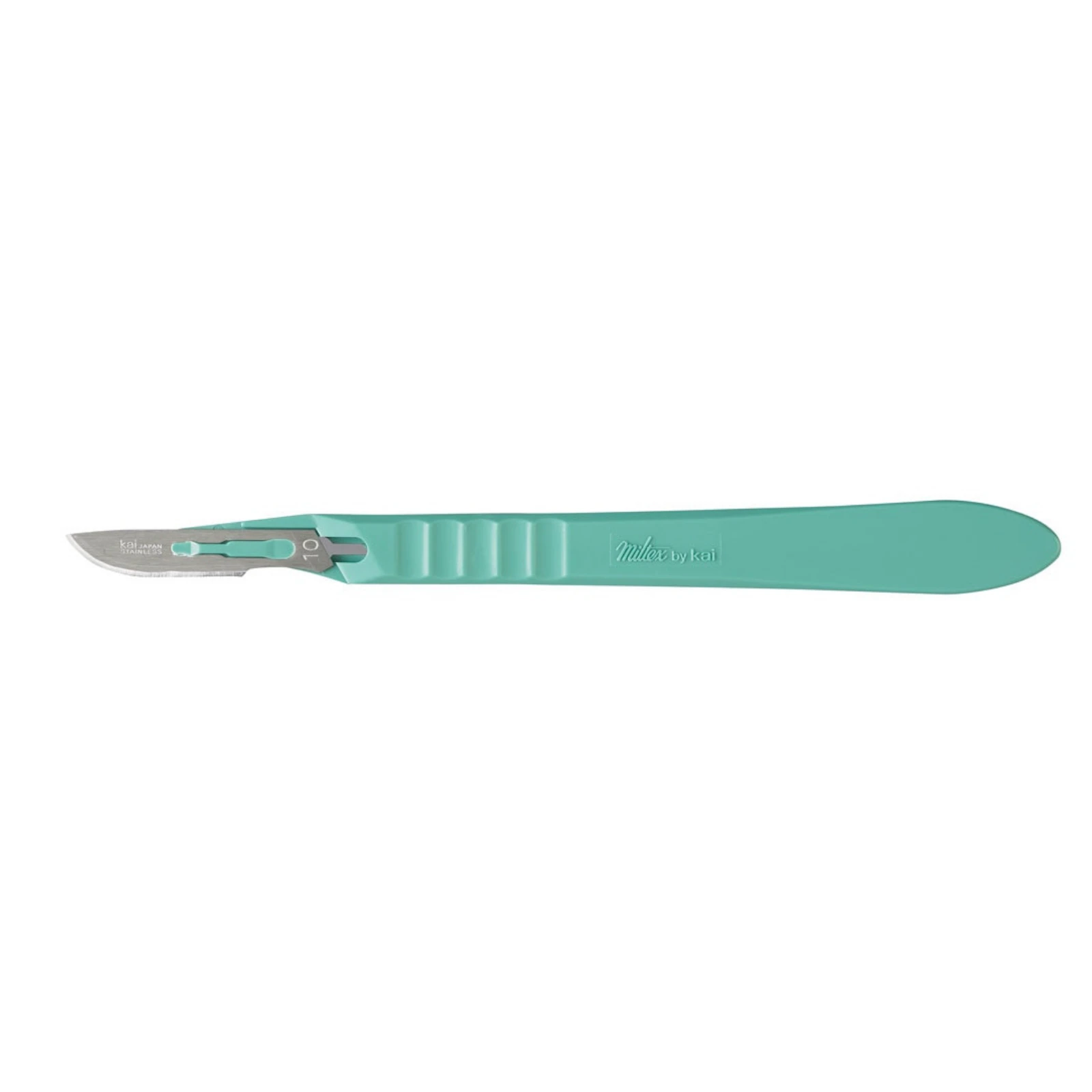 Miltex Standard Disposable Scalpel, Sterile, #10 Blade, 10/Box, 4-410 thumbnail 2