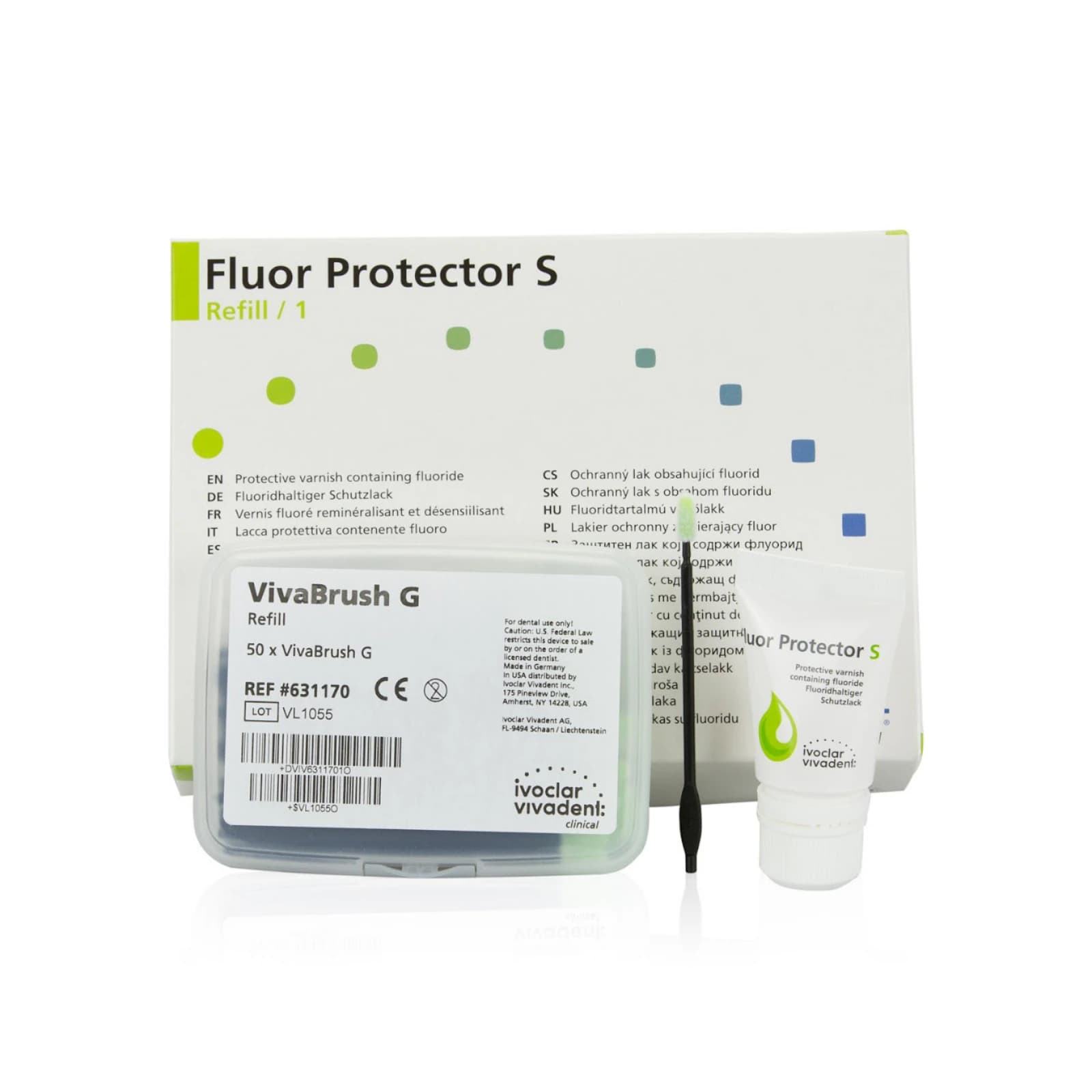 Ivoclar Vivadent Fluor Protector S Fluoride Varnish Refill, 7 g Tube, 639520AL thumbnail 2