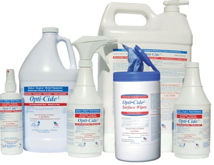 Opti-Cide3® Surface Cleaner and Disinfectant, 2.5 Gallon with Spigot, 2/Case, DOCP02-320 thumbnail 5