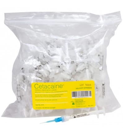 Cetacaine Delivery Syringes, 50/Pkg, 0219S thumbnail 6