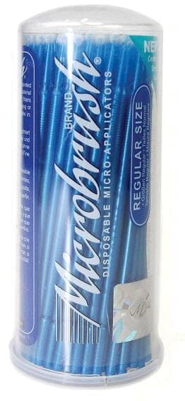 Microbrush Tube Series Applicators, Regular, Green, 100/Pk, MRG100 thumbnail 7