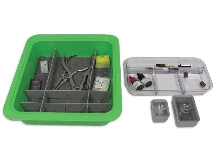 Zirc Complete Procedure Tub Kit, Neon Green, 20Z455P thumbnail 2