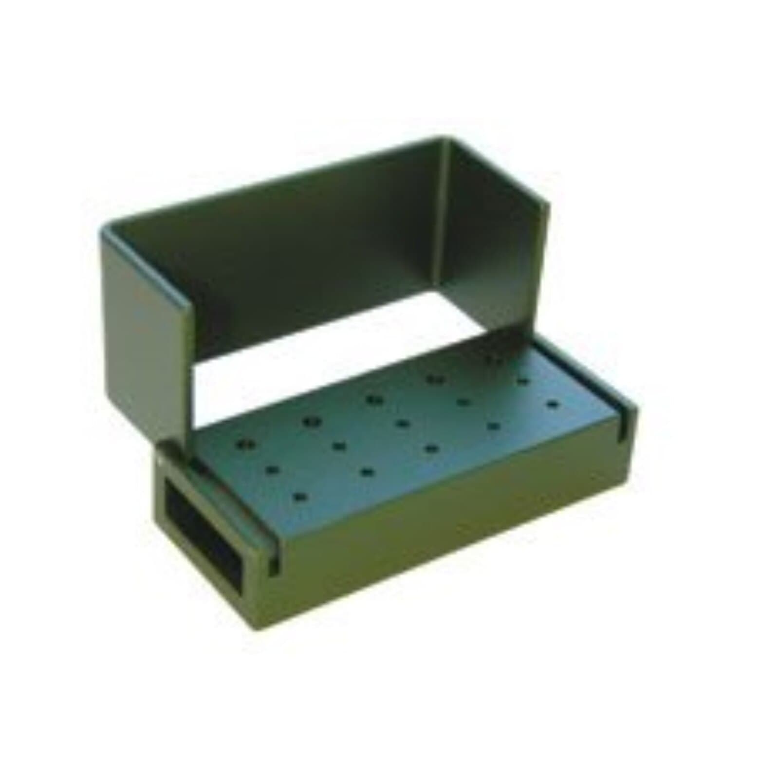 Kerr Axis Aluminum Bur Block, 15 Holes, 10 FG/5 RA, Green, Autoclavable, 1/Pk, AB320-1T thumbnail 3