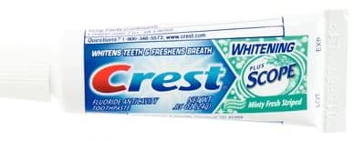 Crest Complete Multi-Benefit Whitening + Scope Toothpaste, 0.85 oz, Mint Splash, 72/Case (SKU 80321826) thumbnail 2