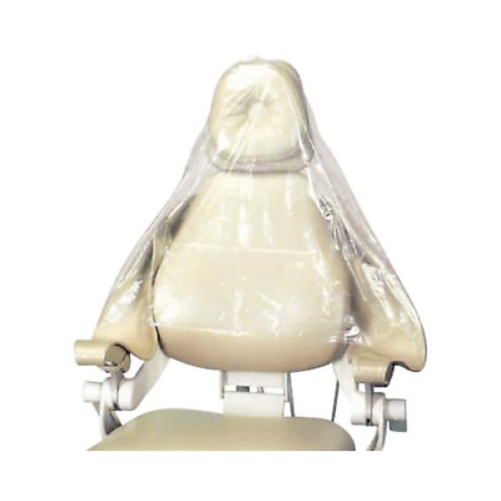 Plasdent Half Chair Cover Sleeves, Clear, 27.5" x 24", 225/Box, PS3800 thumbnail 7