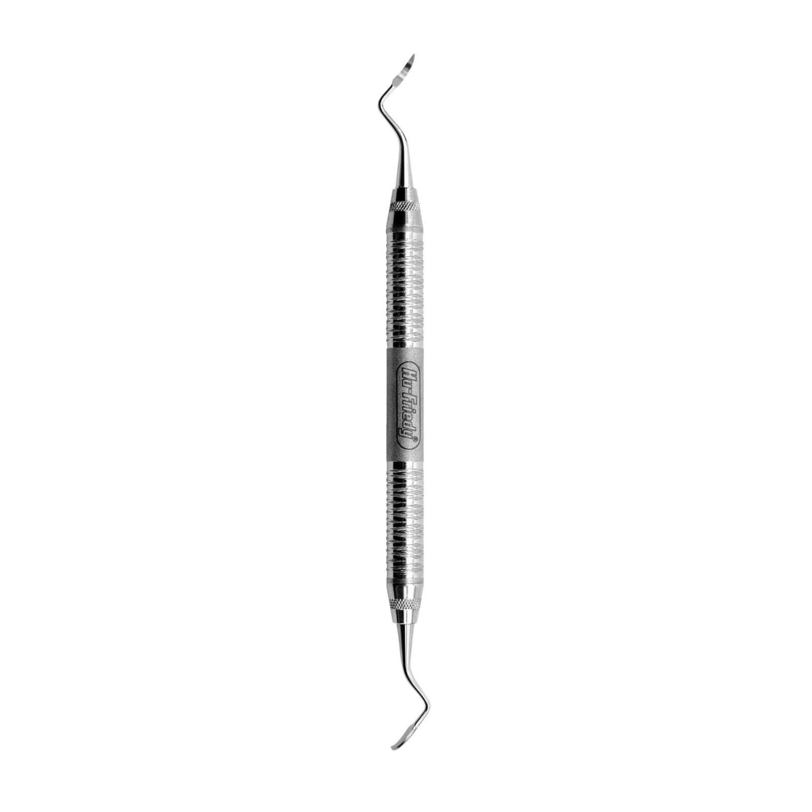 Hu-Friedy Hoexter #1 Periodontal Surgical Curette, #6 Satin Steel Handle, HOEXTER1 thumbnail 2