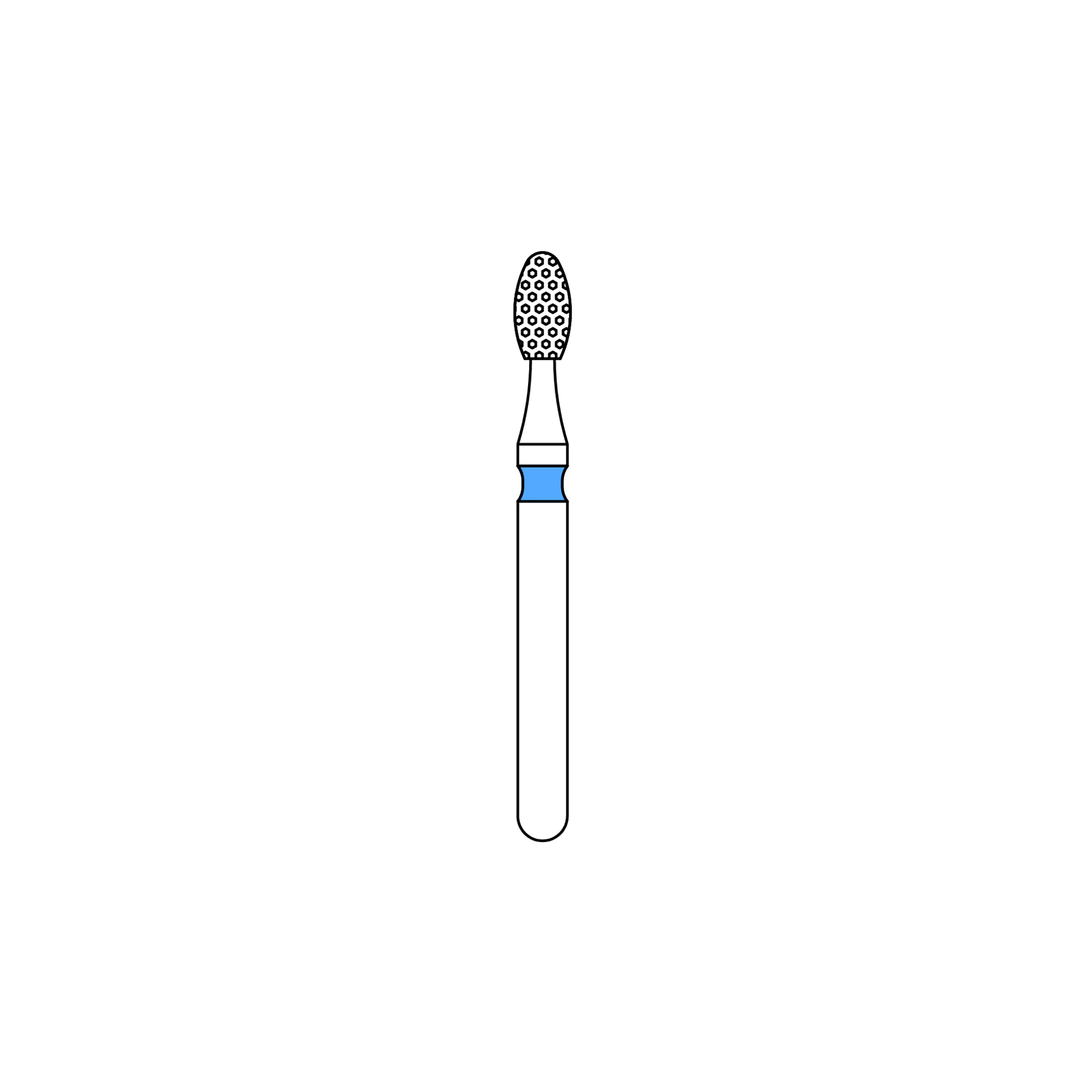 PRIVA Diamond Burs FG 379-018M, 5/Pk - PRIVA Diamond Burs FG 379-018M 5/Pk - Image 1