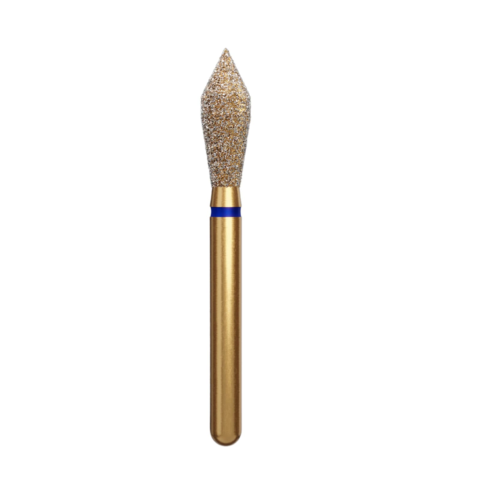 Alpen Multilayer Diamond Bur FG 899-027, Coarse Grit, Pointed Football Shape, 5/Pk - Alpen FG #889.027 Coarse Grit, Pointed Football Diamond Bur. Package of 5 Burs - Image 1