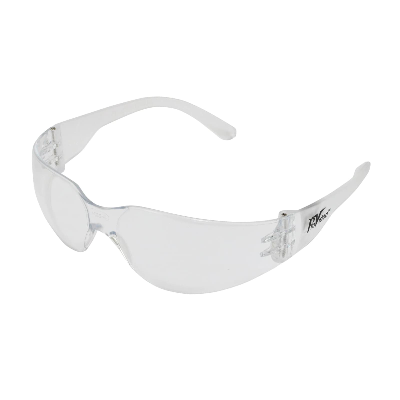 ProVision Mini Econo Wraps Safety Eyewear, Clear Frame/Clear Lens, 1/Pack, 3607C thumbnail 12