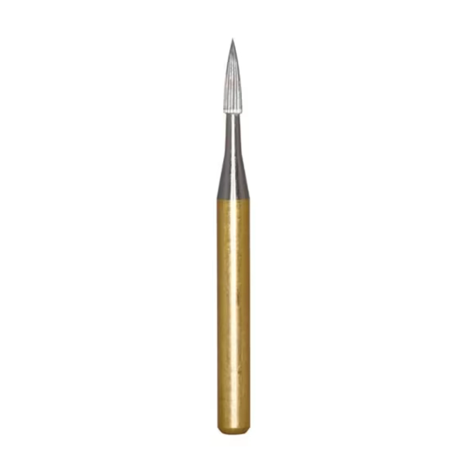 Kerr Razor Sculpt Carbide Bur, #246, Flame, FG, 0.9 mm Diameter, 3.6 mm Length, 5/Pk, H246RZS-009 thumbnail 2