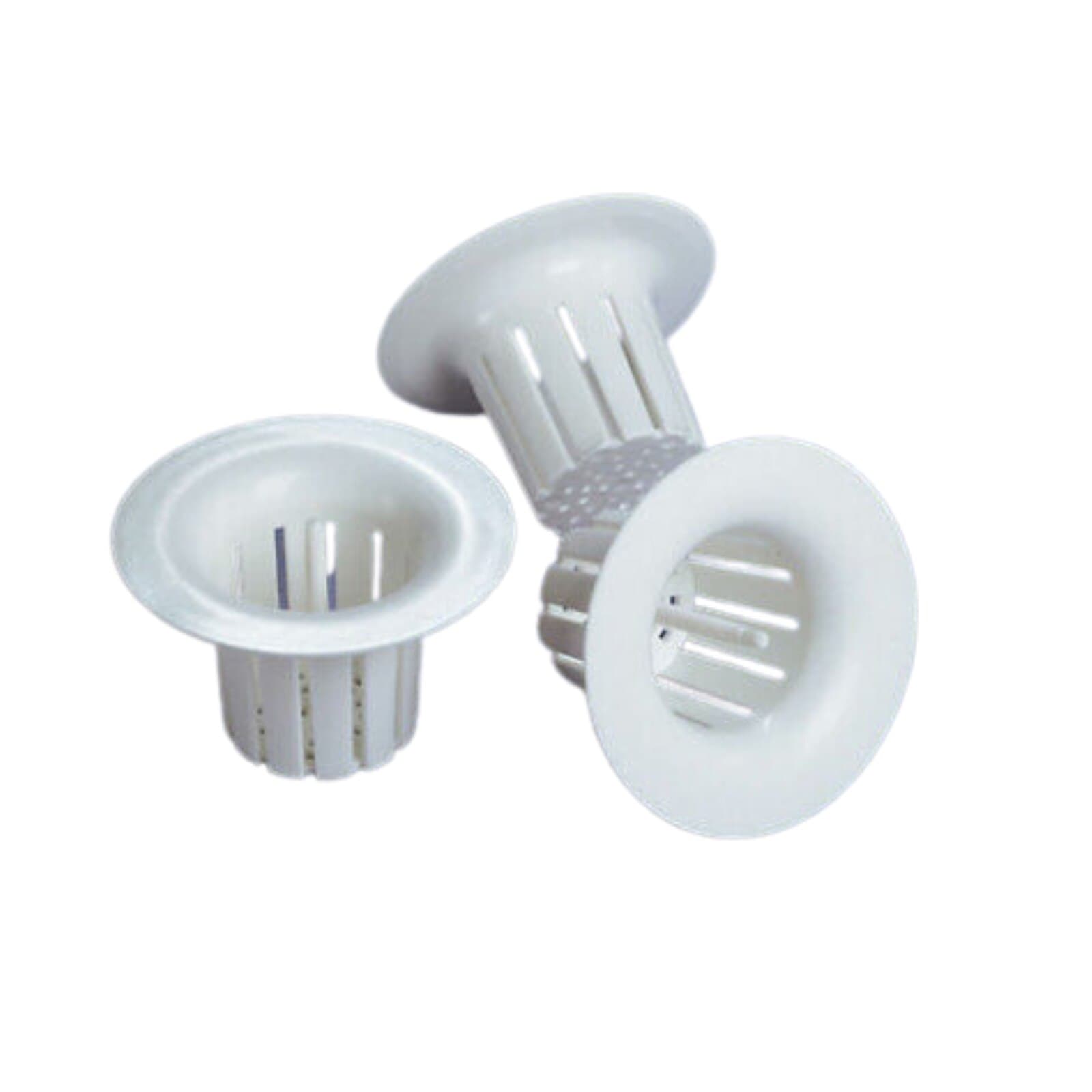 Plasdent Screen-4-Vac Cuspidor Strainer, Regular Size, White, 144/Box, #6100, 8114-3 thumbnail 3