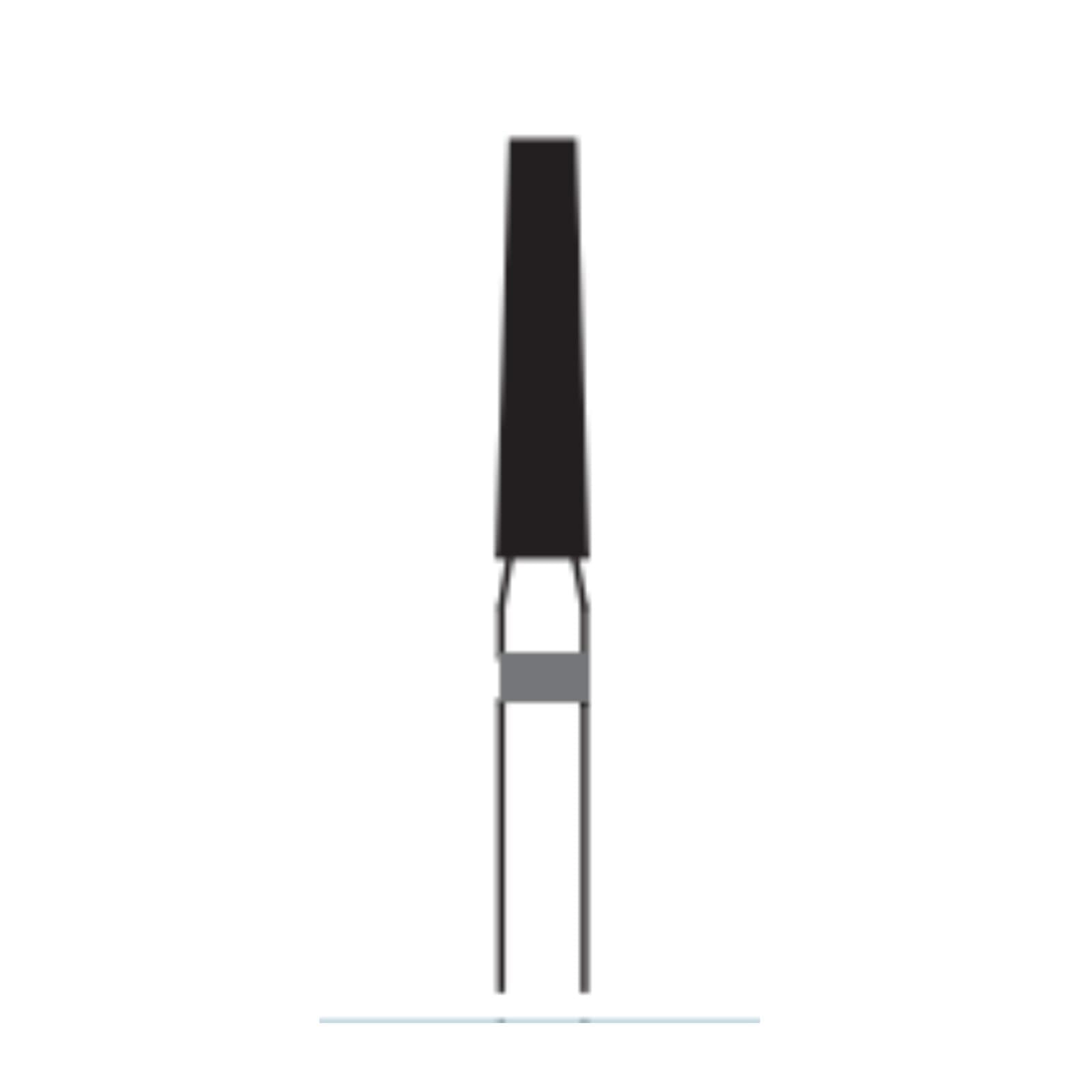 Midwest Once Sterile Single-Use Diamond Bur, #847-018SC, Super Coarse, Taper Flat End, Friction Grip, 1.8 mm Diameter, 8.0 mm Length, 25/Pkg, 1847018SC thumbnail 9
