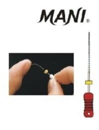 Mani K-File, Stainless Steel, 31 mm, ISO Size 55, Red, 6/Pk, MK3155 thumbnail 2