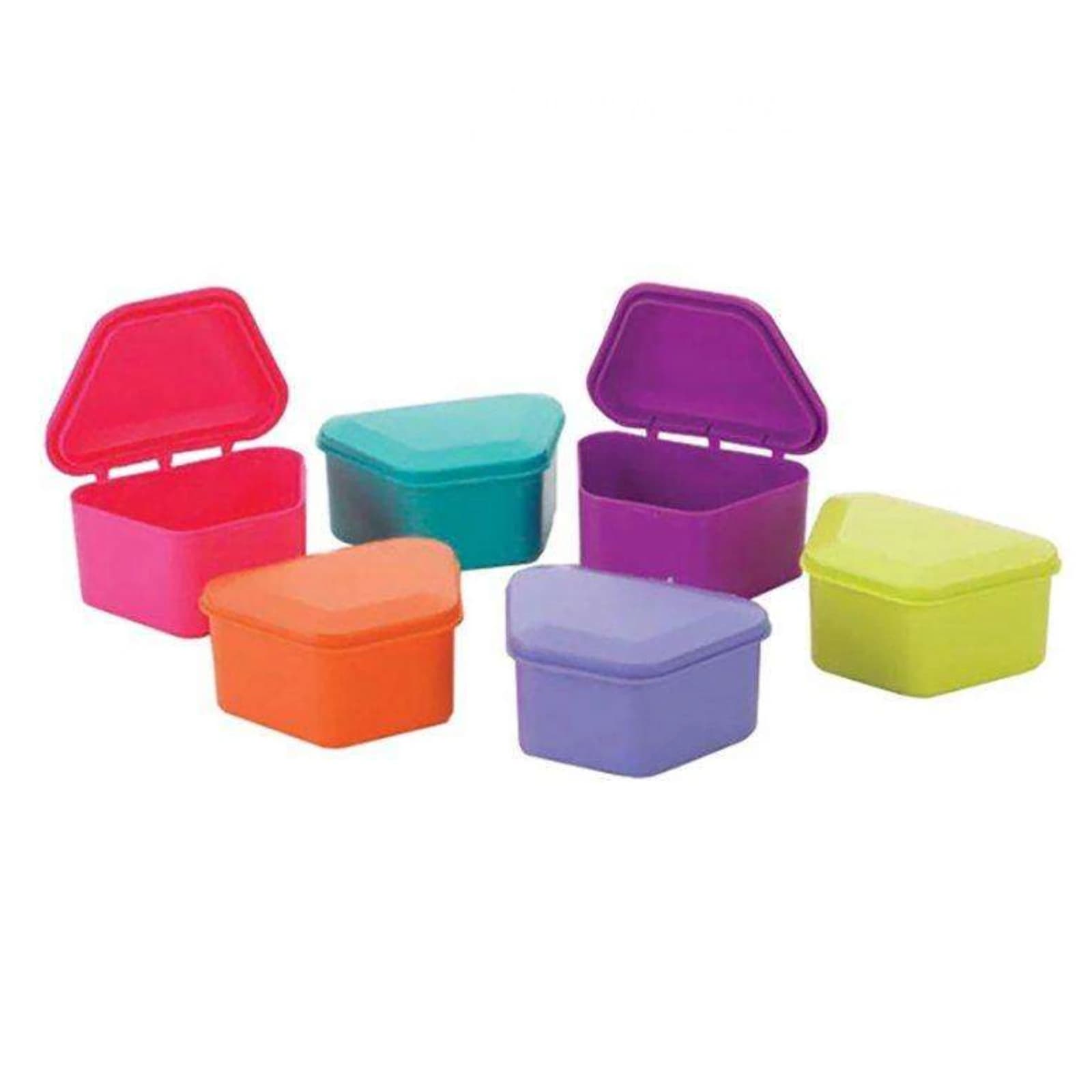 Keystone New Age Denture Storage Cases, Assorted Colors, 12/Box, 1-3/4" Deep, 9576553 thumbnail 6