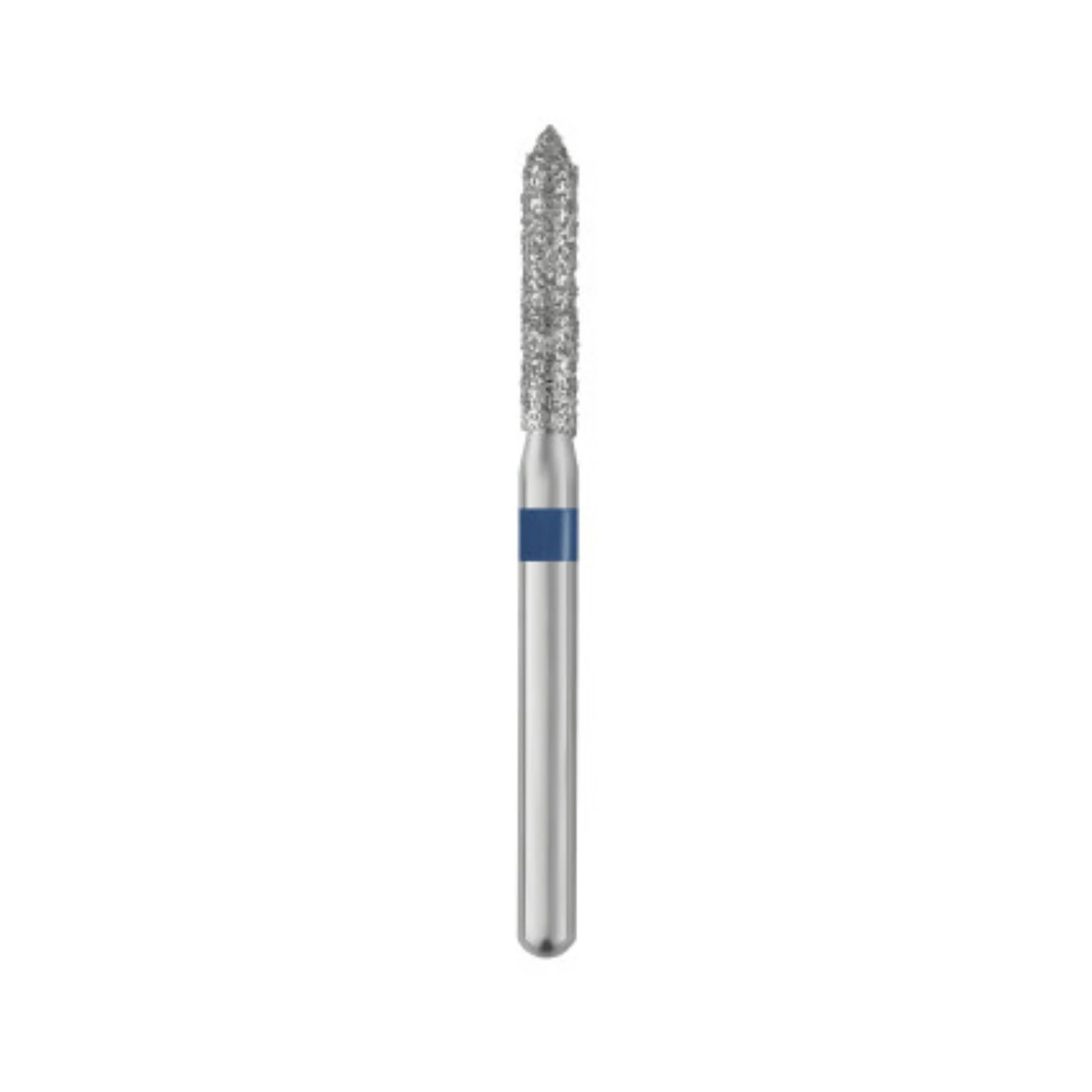 Piranha Diamond Single-Use Burs, FG, Beveled Cylinder, #885-016M, 1.6 mm Diameter, Medium Grit, Blue Ring, 25/Pk thumbnail 3