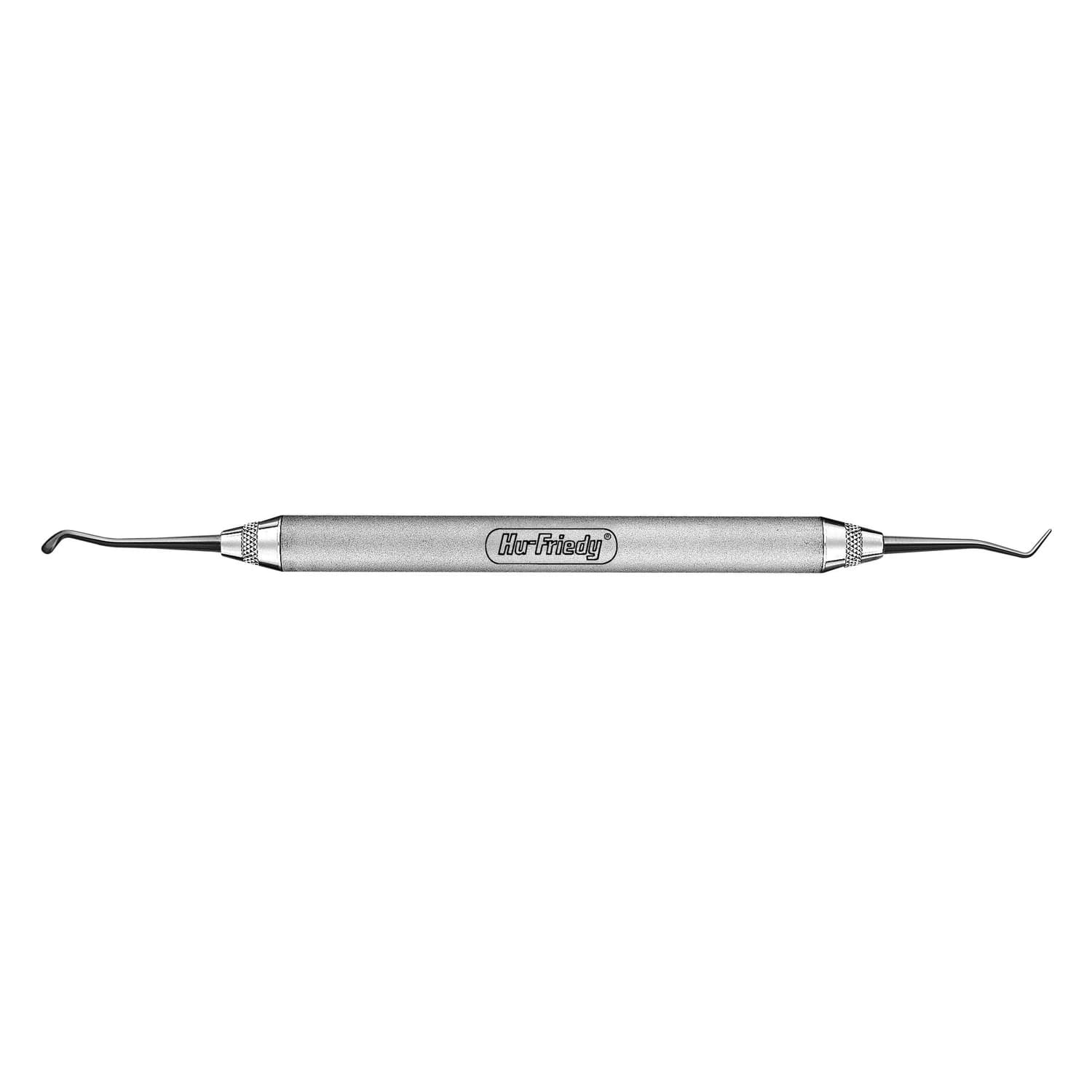 Hu-Friedy XTS Micro-Mini Goldstein Flexi-Thin Composite Instrument #1, Smooth Satin Steel, Double End, Each thumbnail 2