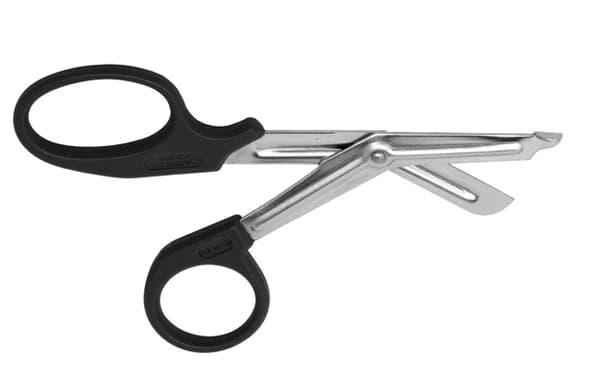 Utility Scissor 7.5" Grey, Stainless Steel, Ergonomic Handle - Utility Scissor 7.5'' Grey - Image 1