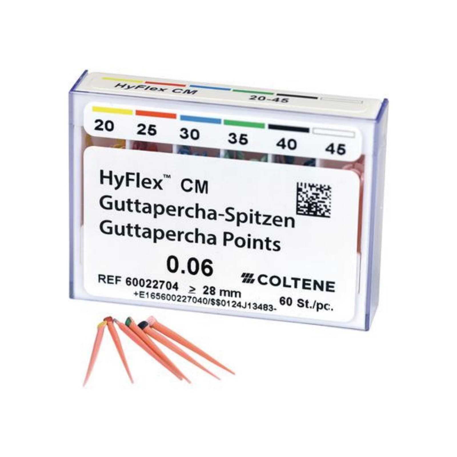HyFlex CM Gutta-Percha Points, .06 Taper, Size #25, 60/Pk, 60022698 thumbnail 2