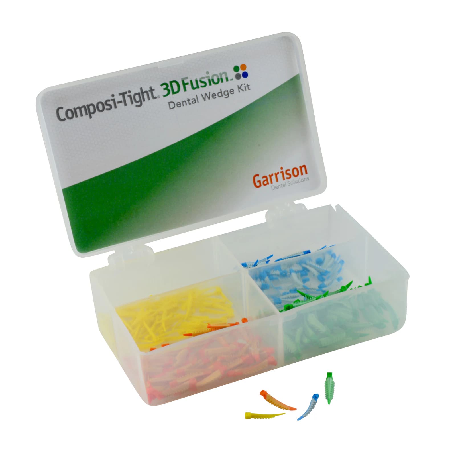 Garrison Composi-Tight® 3D Fusion™ Interproximal Wedge Mini Kit, Assorted Sizes (XS, S, M, L), 200/Kit, FXK4-M thumbnail 7