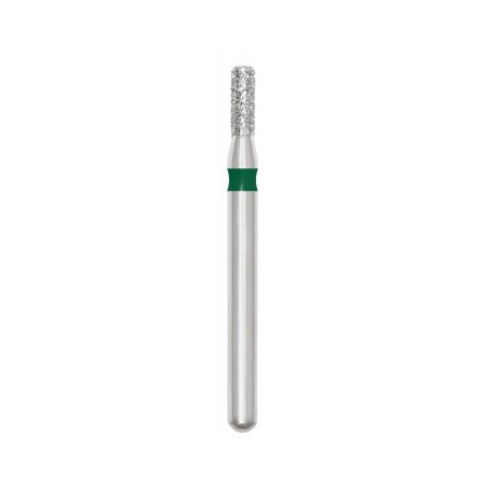 Revelation Diamond Bur, FG, Flat End Cylinder, 835-010C, 1.0 mm, Coarse, Green, 5/Pk, 91031-5 thumbnail 3
