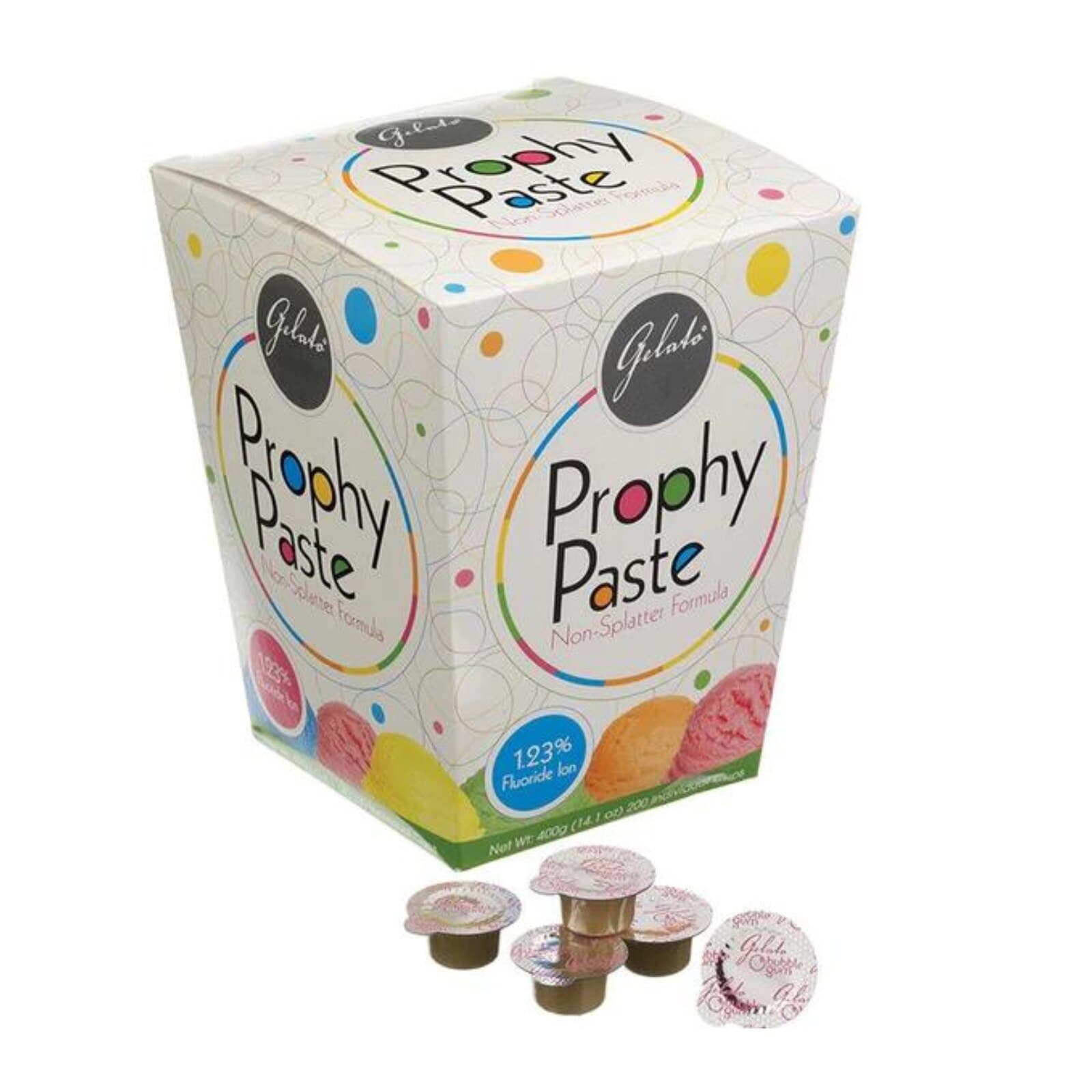 Gelato Prophy Paste with Fluoride, Medium Grit, Mint, Unit Dose Cups, 2 g, 200/Box, 24-02277 thumbnail 7