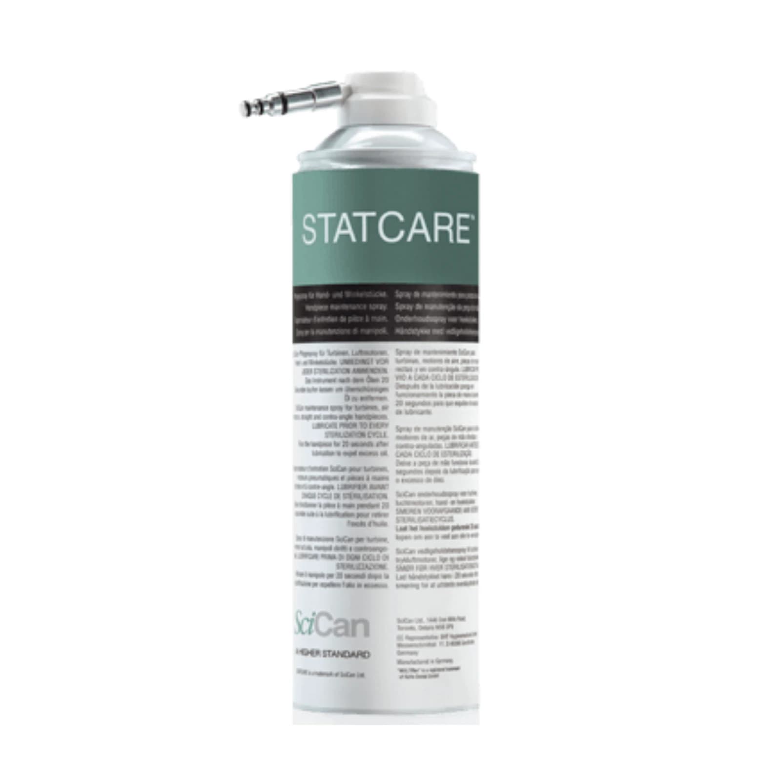 Coltene Stat-Care Handpiece Maintenance Spray, 500 ml, 6/Case, S500-6NA - Statcare Spray 500ml 6/Pk - Image 1