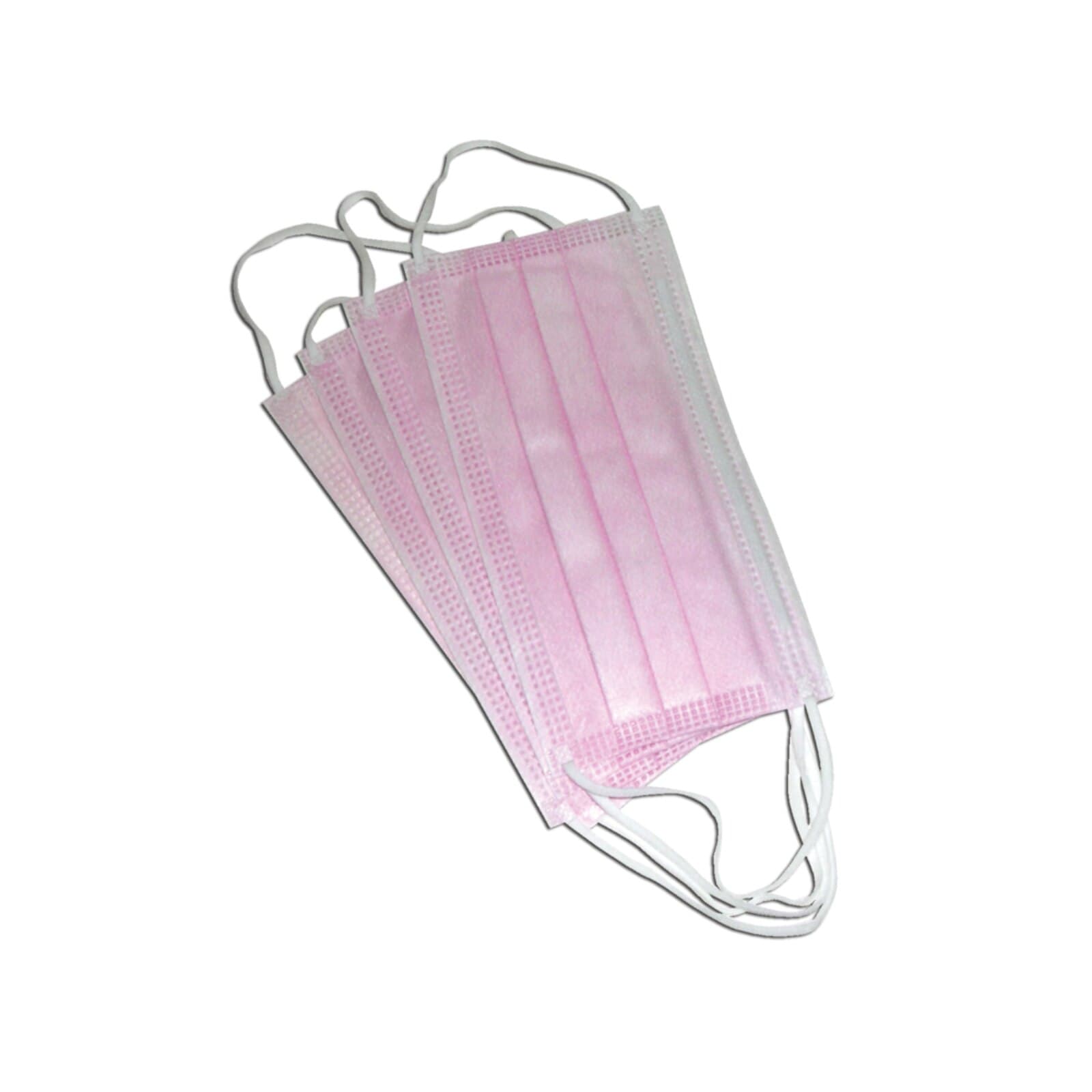 ValuMax Procedural Earloop Face Mask, Light Pink, Fluid Resistant, High Filtration 98% at 0.1 Micron, 50/Box, 5130E-LP thumbnail 2