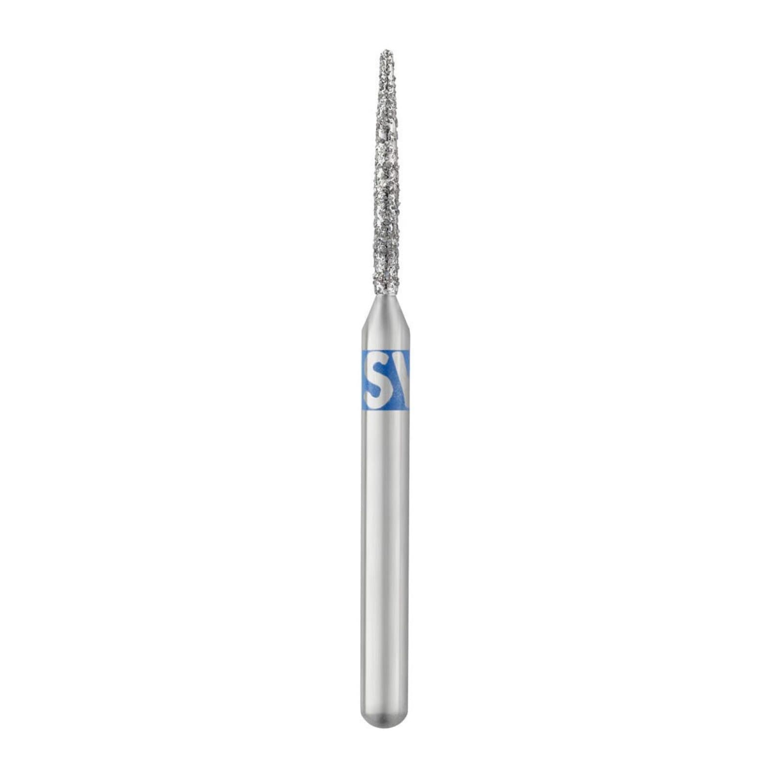 SS White Revelation Diamond Bur 862-012M, Friction Grip, Medium Flame, 5/Pk thumbnail 2