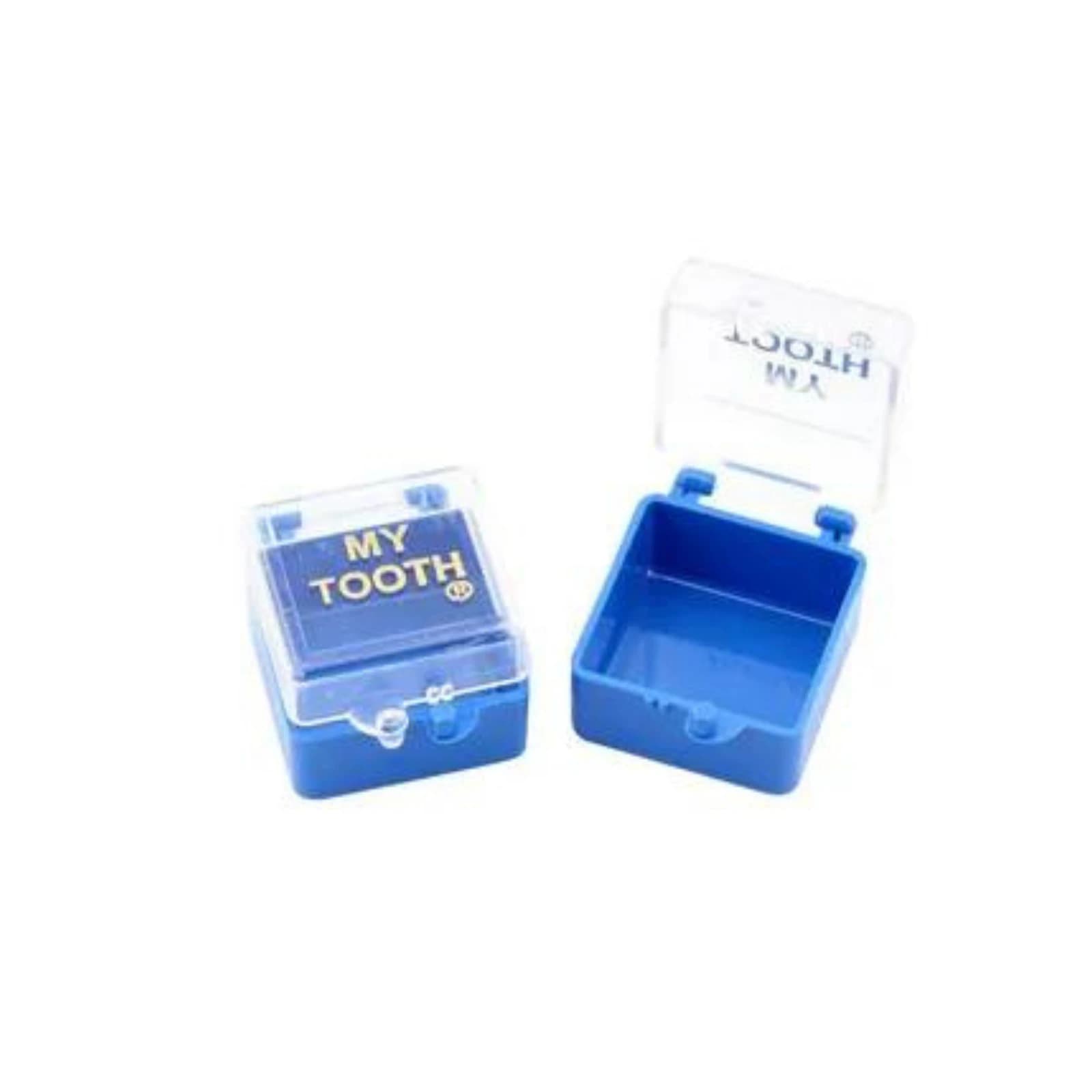 Keystone My Tooth Box for Children's Teeth, Blue, 100/Pk, 1.375" Square thumbnail 3