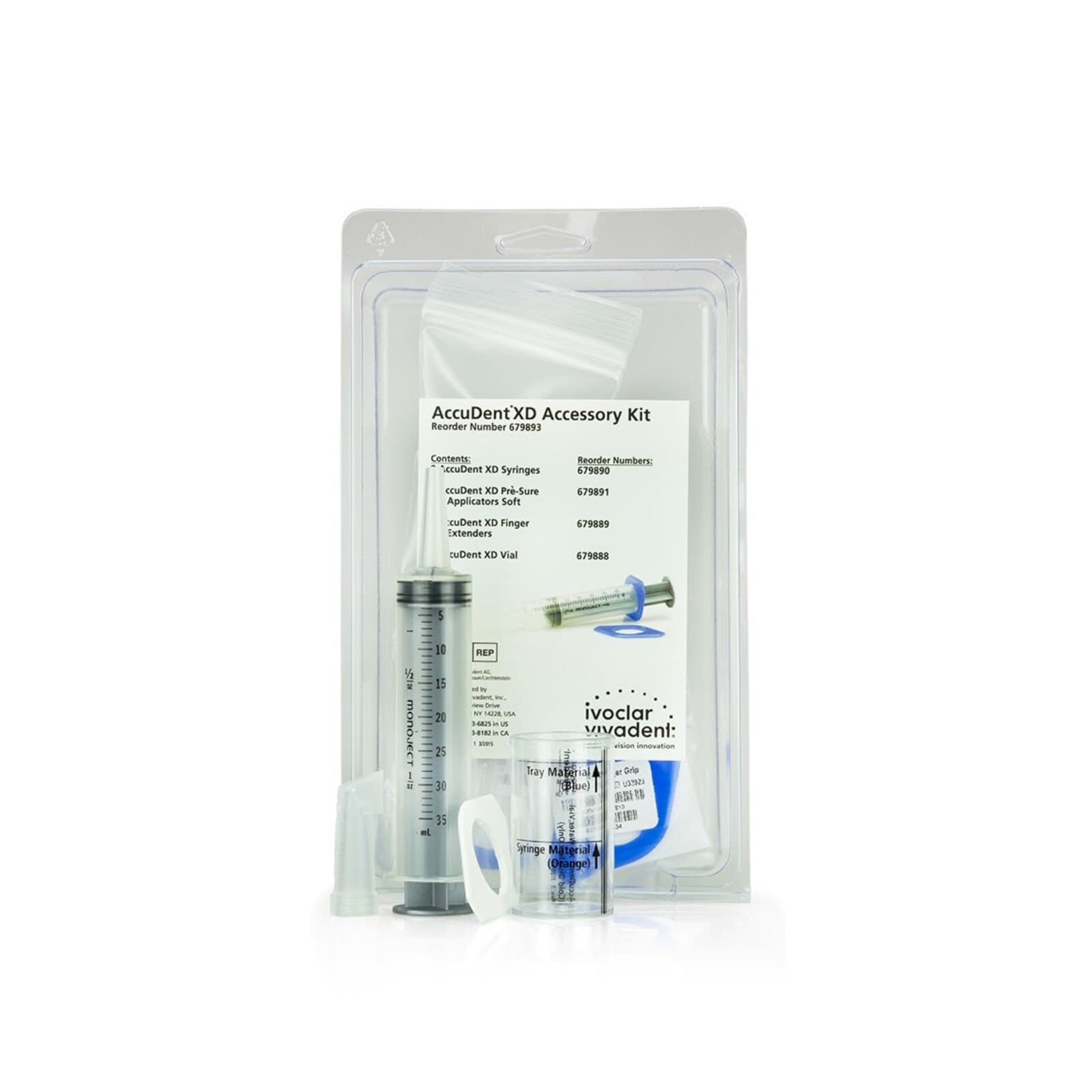 Vivadent AccuDent XD Accessory Kit, Alginate Impression Material, 679893 thumbnail 2