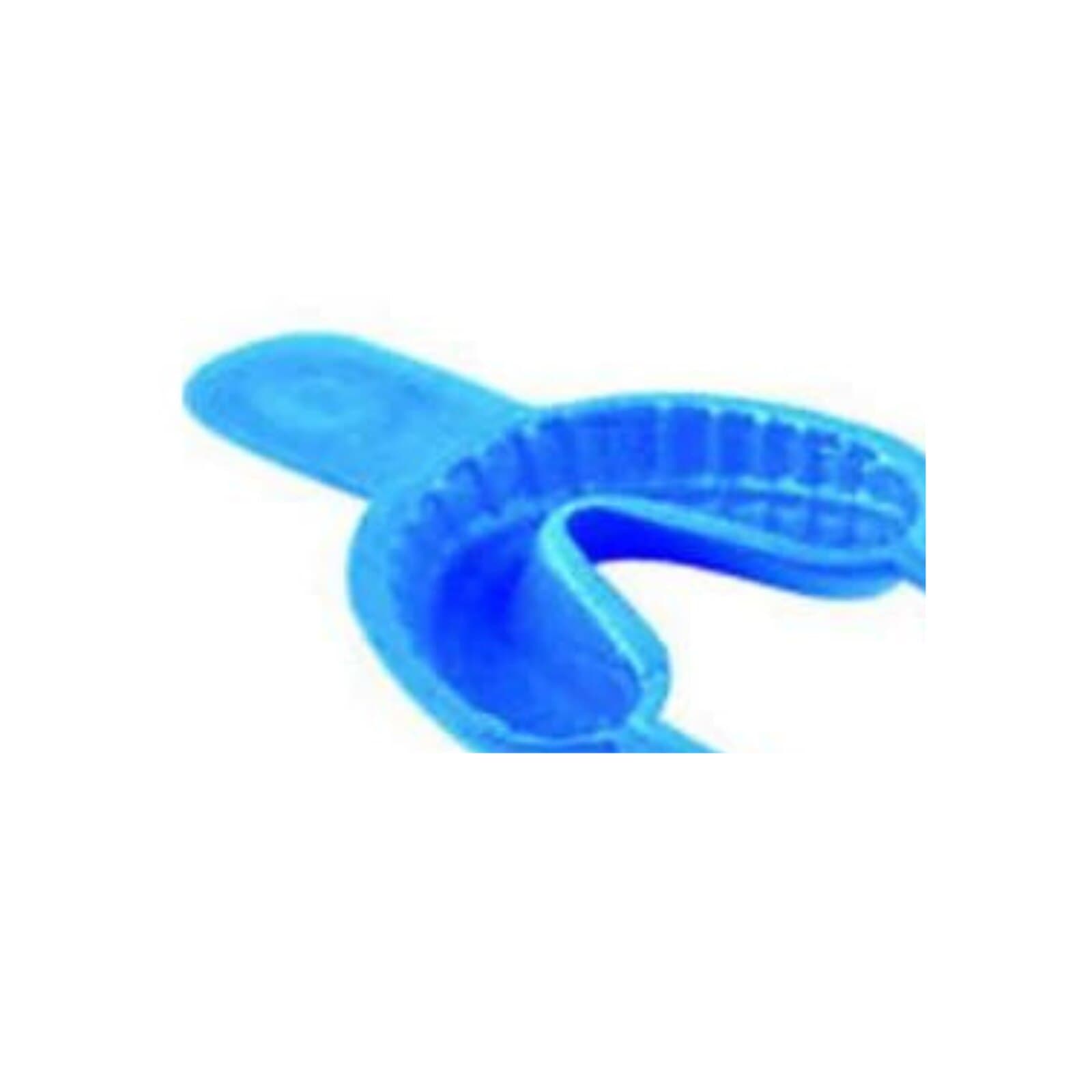 Plasdent Disposable Single Fluoride Trays, Arch, Large, Blue, 100/Pk, FTS-L thumbnail 6