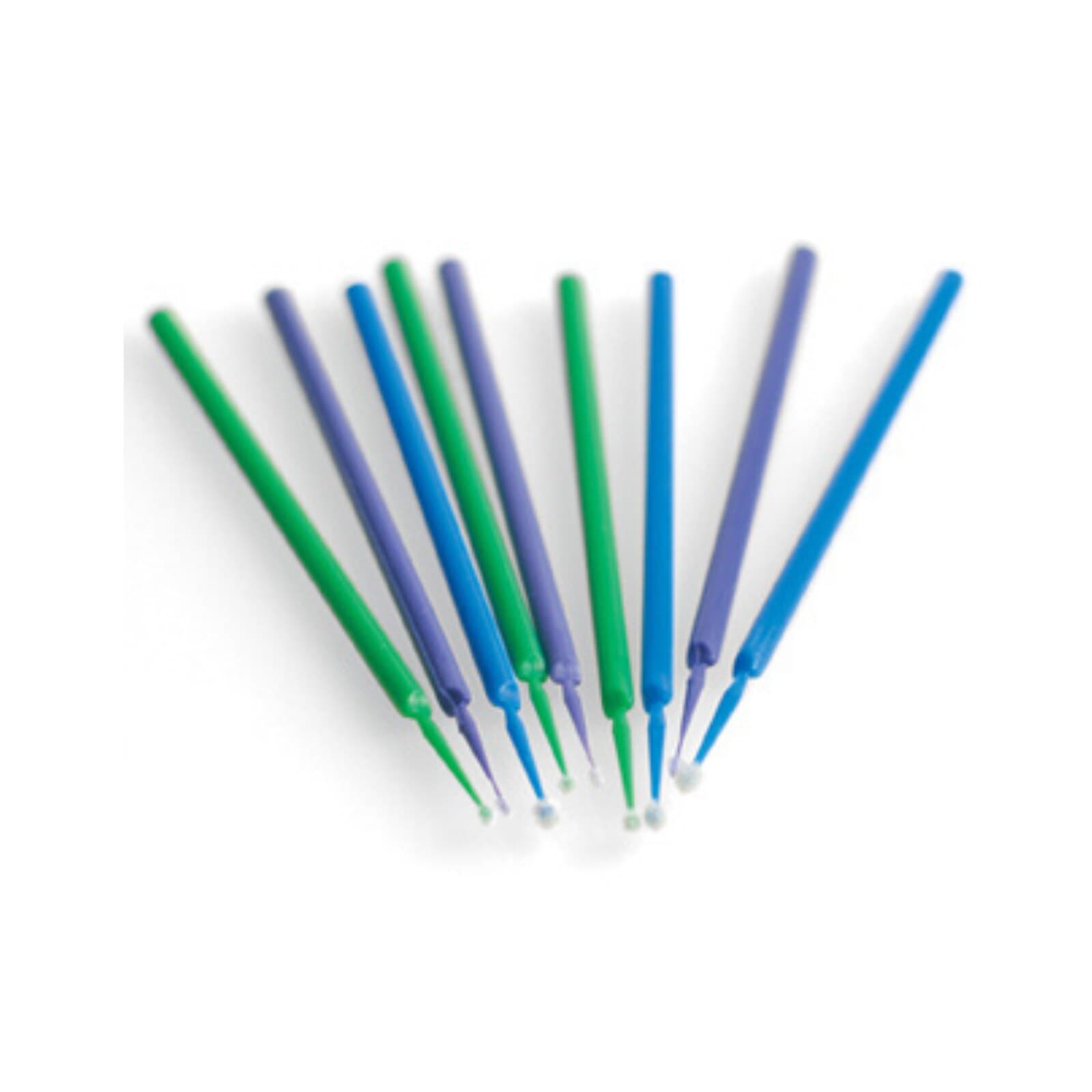 SDI Points Disposable Brush Applicators, Fine, Light Green, 400/Box, 8100117 thumbnail 9