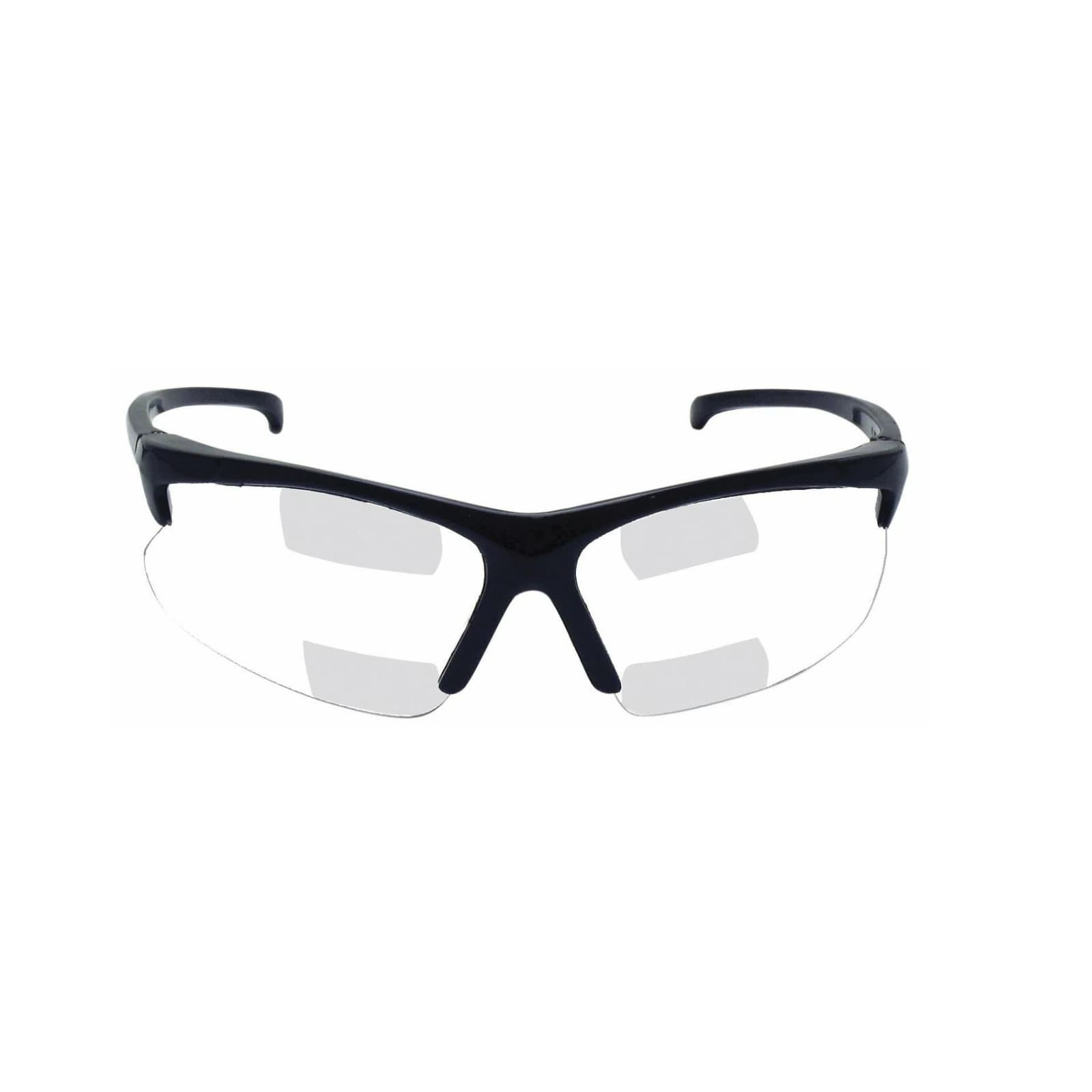 KleenGuard V60 Nemesis Readers Safety Eyewear, Clear Lenses, +2.0 Diopter, Black Frame thumbnail 2