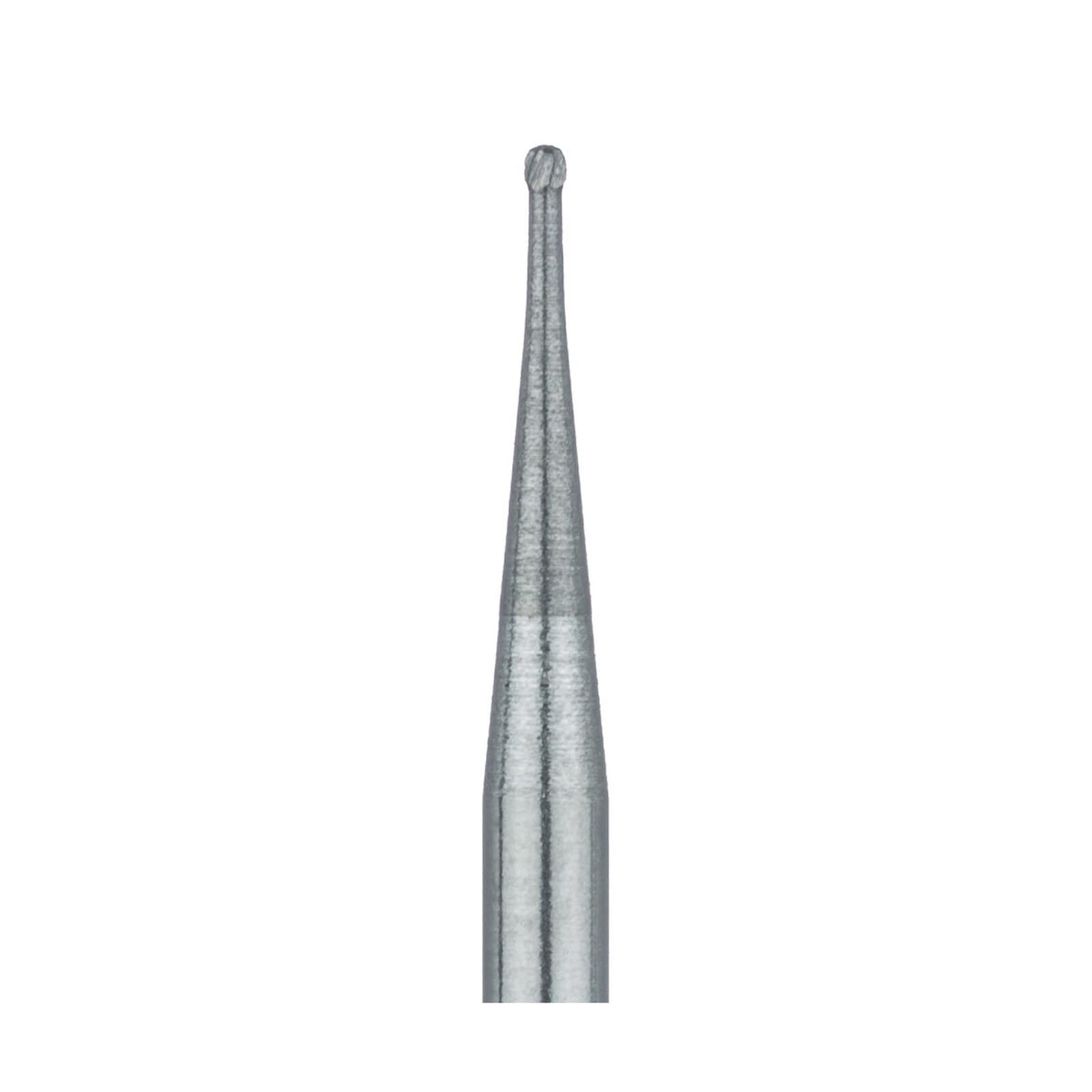 Meisinger HM1-005-FG Operative Tungsten Carbide Bur, Friction Grip, Round, #1/4, 0.5 mm Head, 5/Pk thumbnail 3