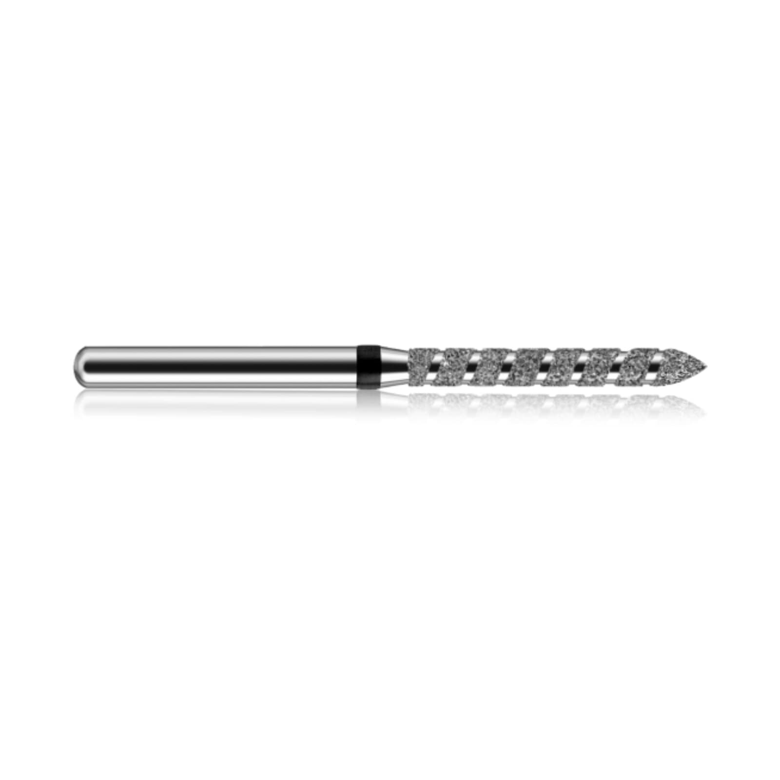 NTI Turbo Diamond Bur, Super Coarse, Flat End Cylinder, FG, 837-012 (SC837-T-012), 5/Pk thumbnail 2