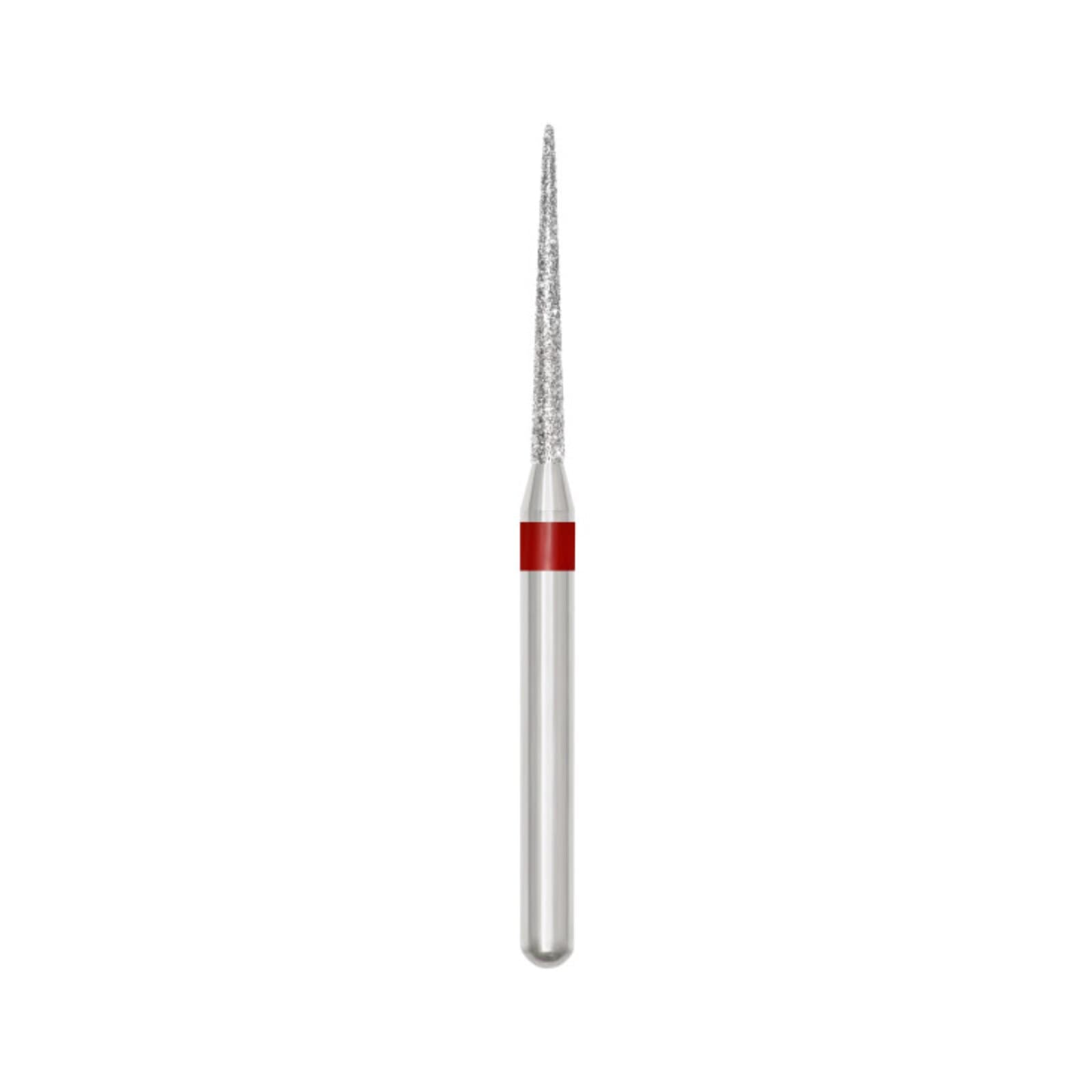 SS White Piranha Single-Use Diamond Bur, Fine Grit, Needle Shape, Friction Grip, 859-010F, 25/Pk thumbnail 2