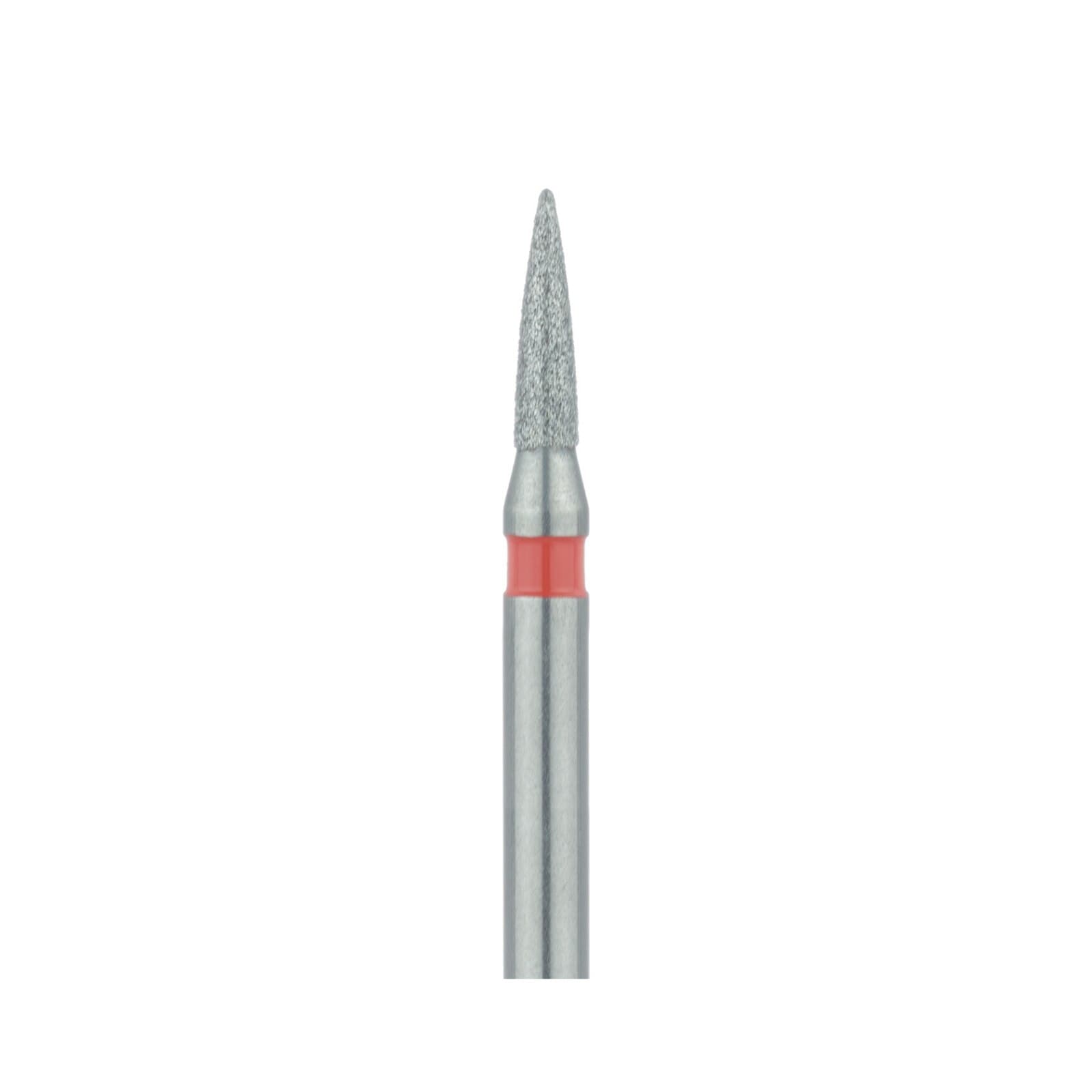 Meisinger Multi-Use Diamond Bur, FG, Flame, #861F, 1.2 mm Head, Fine (Red), 5/Pk, 861F-012-FG thumbnail 4