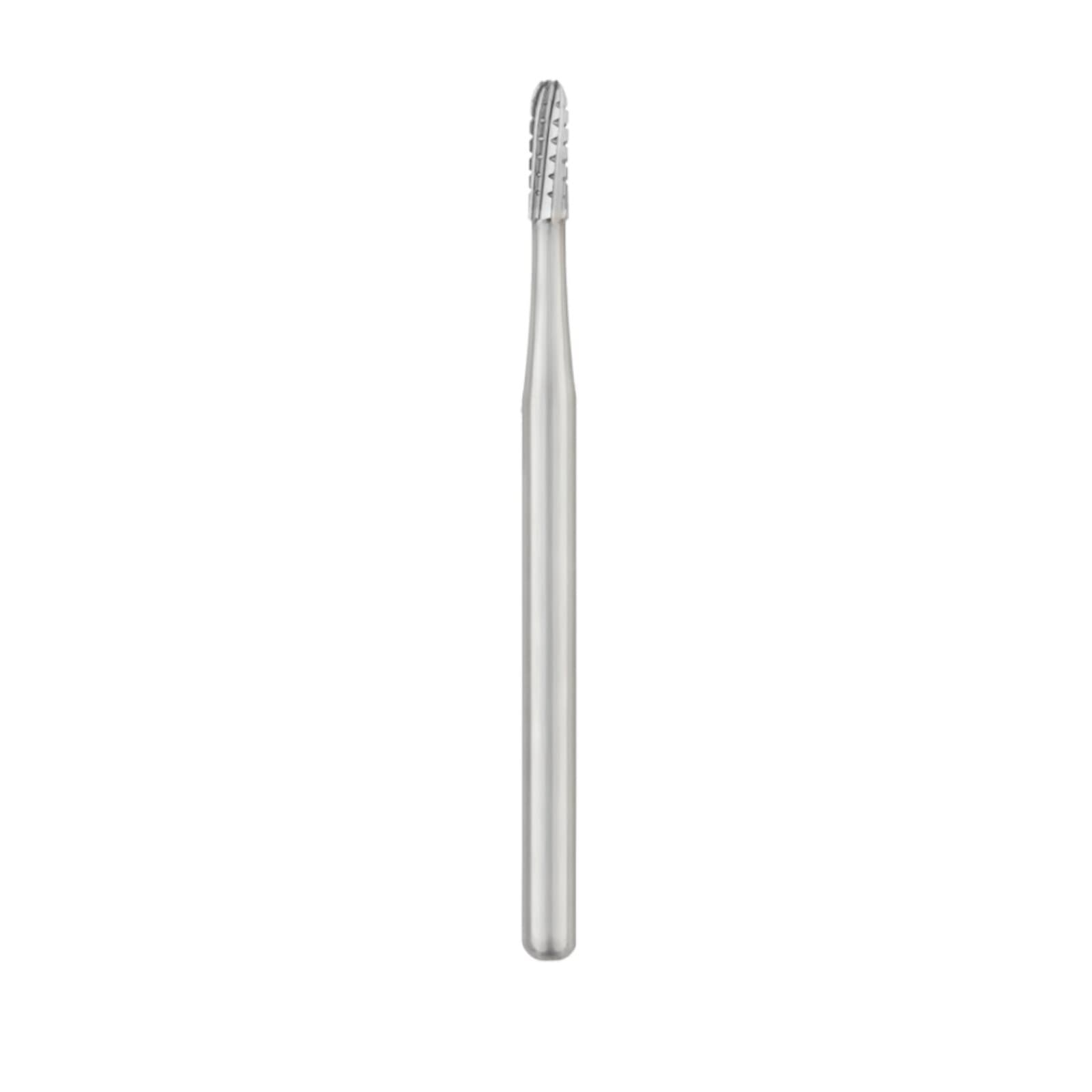 SS White 1558 Carbide Bur, Sterile, Friction Grip, Straight Fissure Round End Crosscut, 25/Roll thumbnail 2